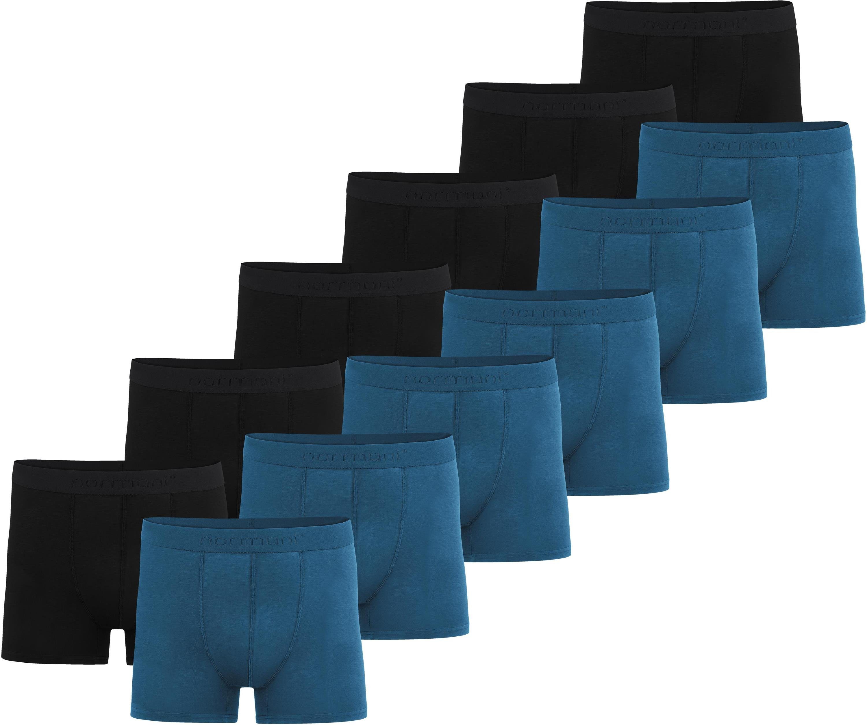 normani Boxershorts 12 Herren Viskose-Boxershorts Unterhosen günstig online kaufen