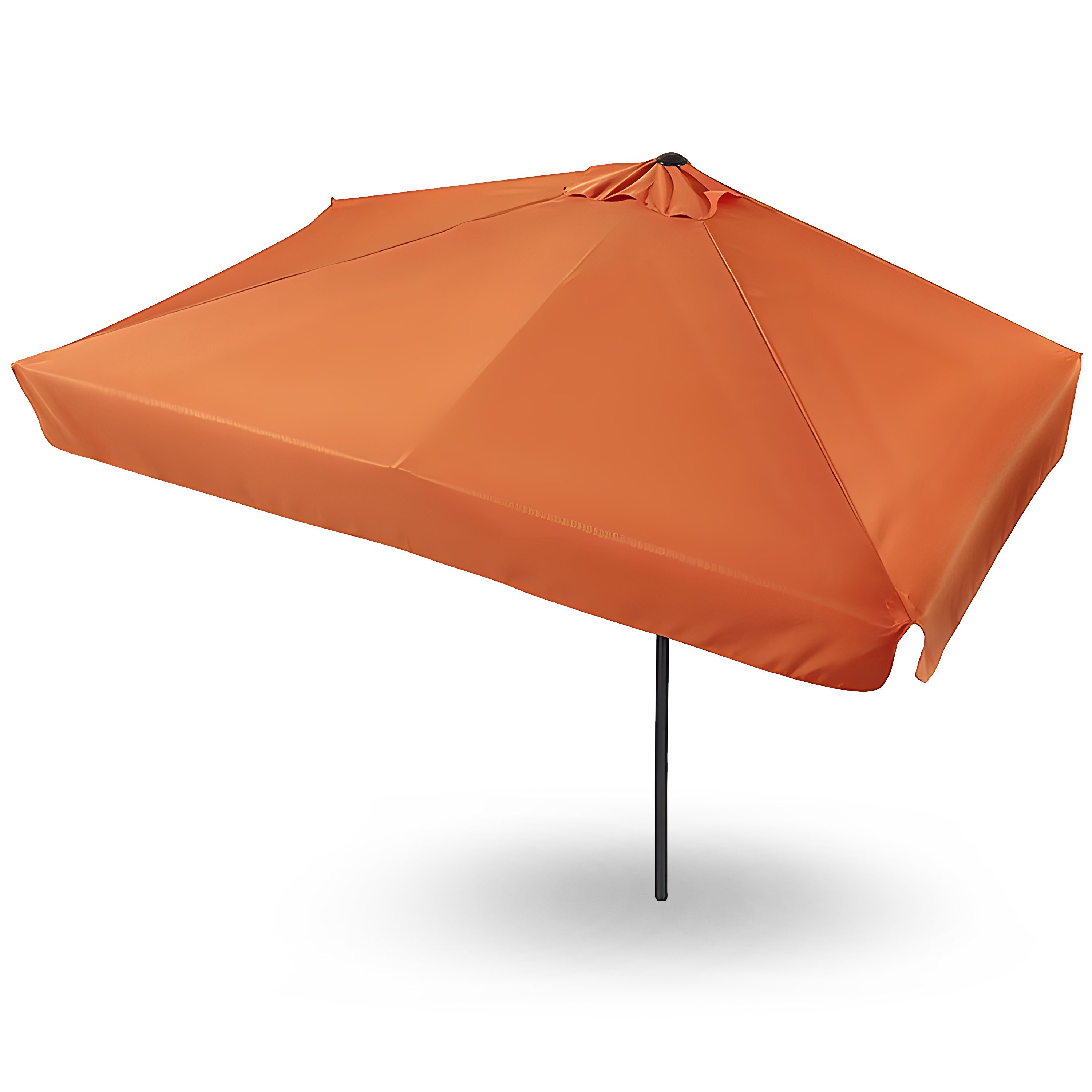 habeig Balkonschirm Sonnenschirm halbrund #71 rechteckig Wandschirm für Bal günstig online kaufen