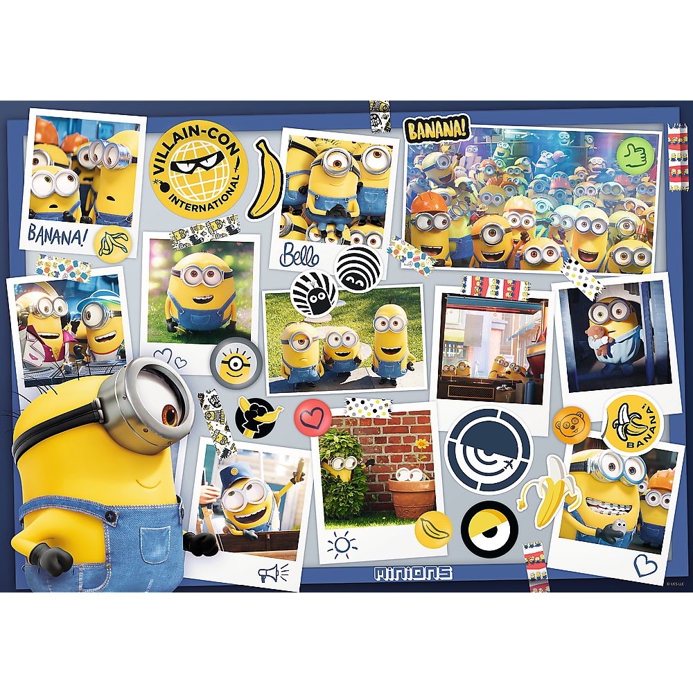 Trefl Puzzle Trefl 37390 Minions verrückte Fotosammlung 500 Teile Puzzle, 5 günstig online kaufen