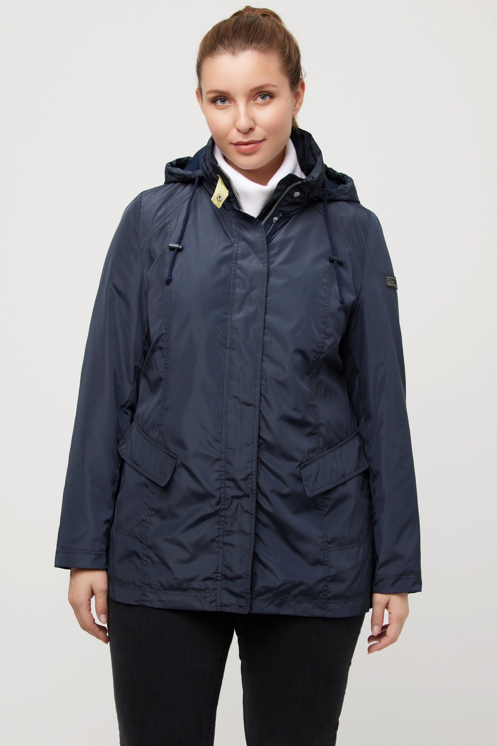 Ulla Popken Funktionsjacke HYPRAR Funktionsjacke Stehkragen günstig online kaufen