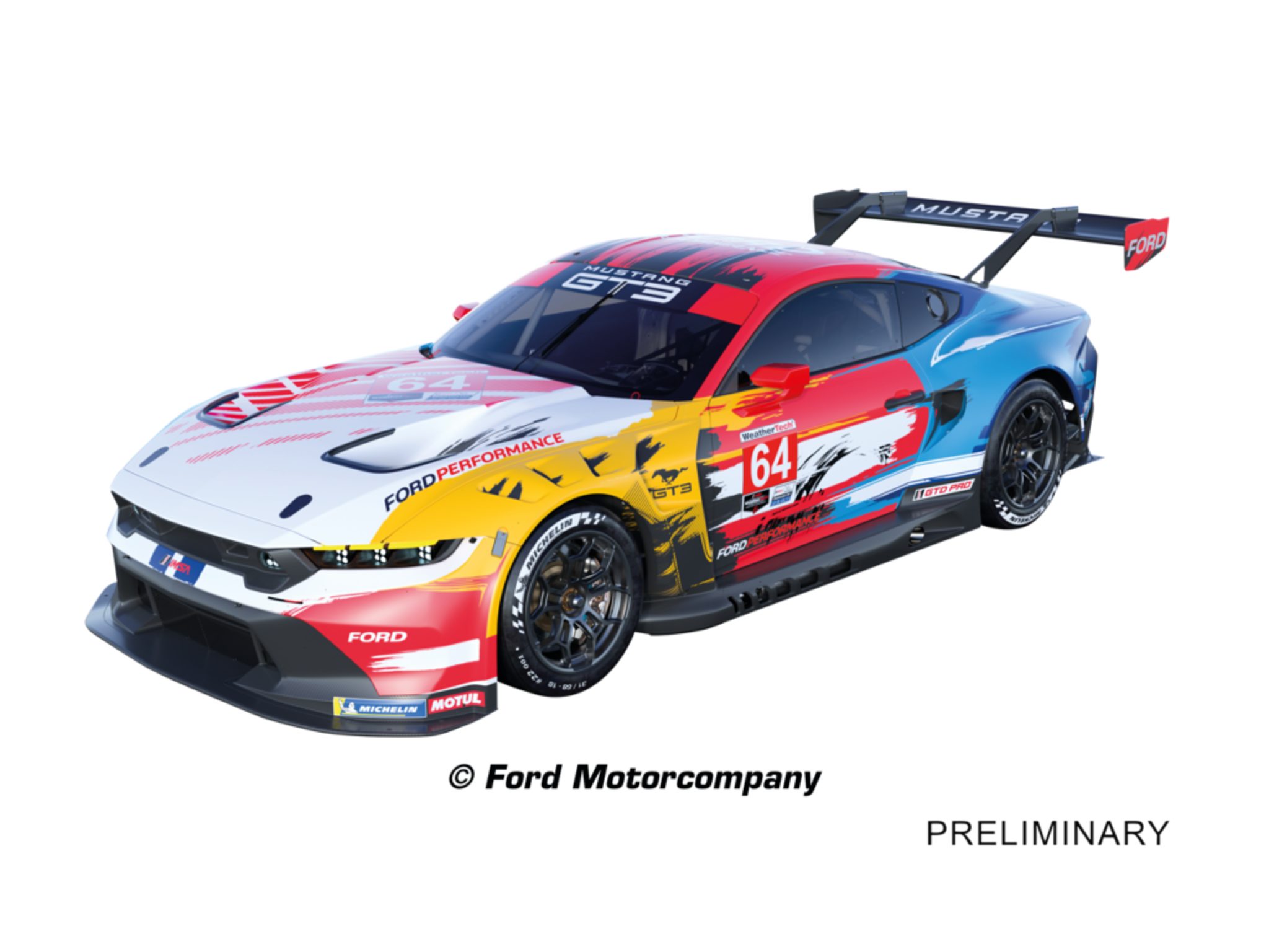 Carrera® Rennbahn-Auto Carrera 20032050 Digital 132 Ford Mustang GT3 'Champion Spirit