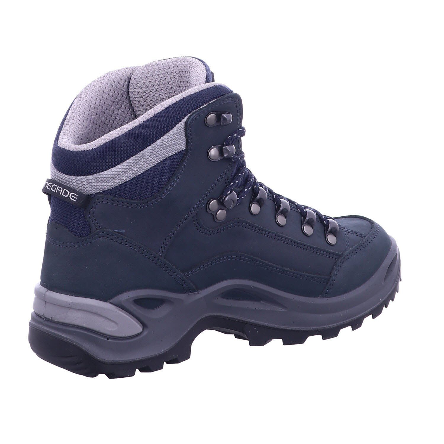 Geh- MID RENEGADE Tragekomfort Lowa bestem navy/grau Wanderstiefel (1-tlg) GTX Ws und mit