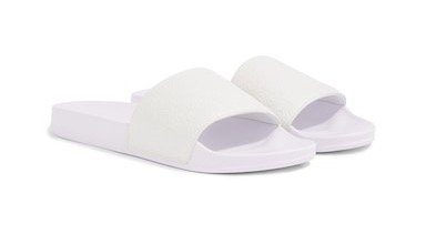 Calvin Klein POOL SLIDE - MONO Badepantolette mit vorgeformtem Fußbett