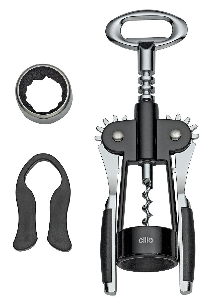 Cilio Weinflaschenöffner Weinset TOSCANA 3tlg