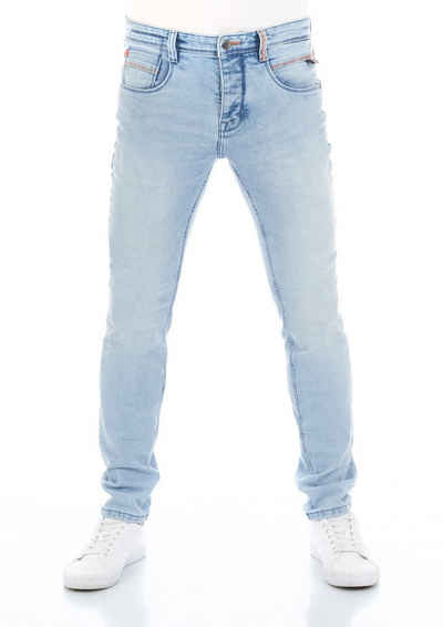 riverso Slim-fit-Jeans Herren Jeanshose RIVCaspar Slim Fit Denim Hose mit Stretch