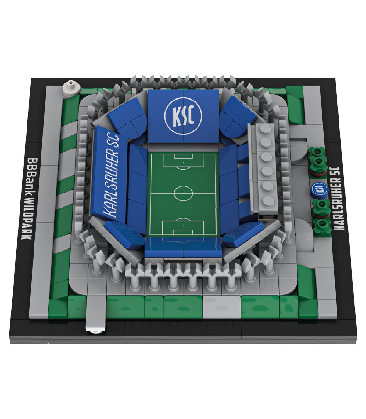 BRYX BBBank Wildpark Karlsruher SC Konstruktionsspielsteine, (451 St)