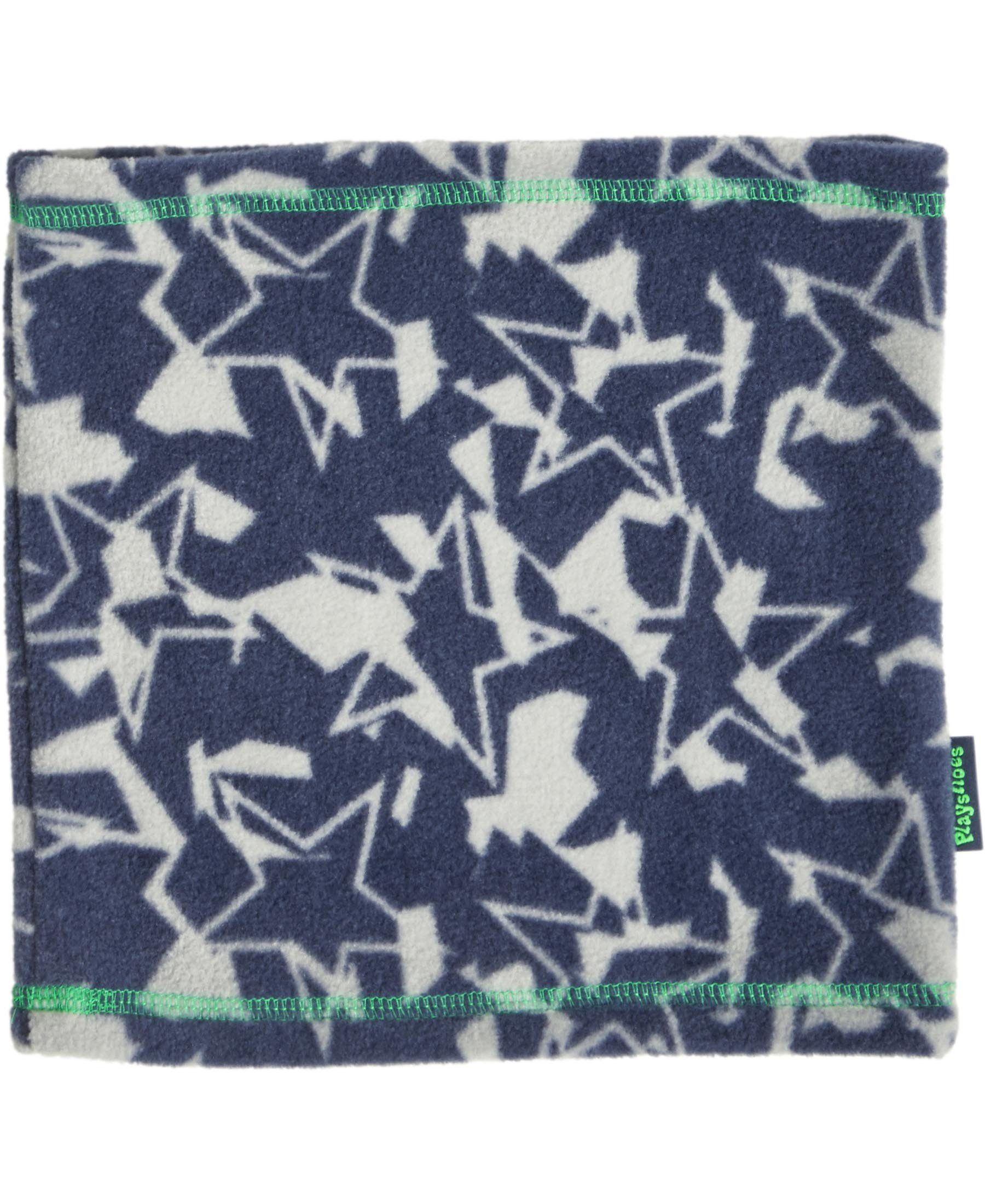 Playshoes Schlupfmütze Fleece-Schlauchschal Sterne Camouflage