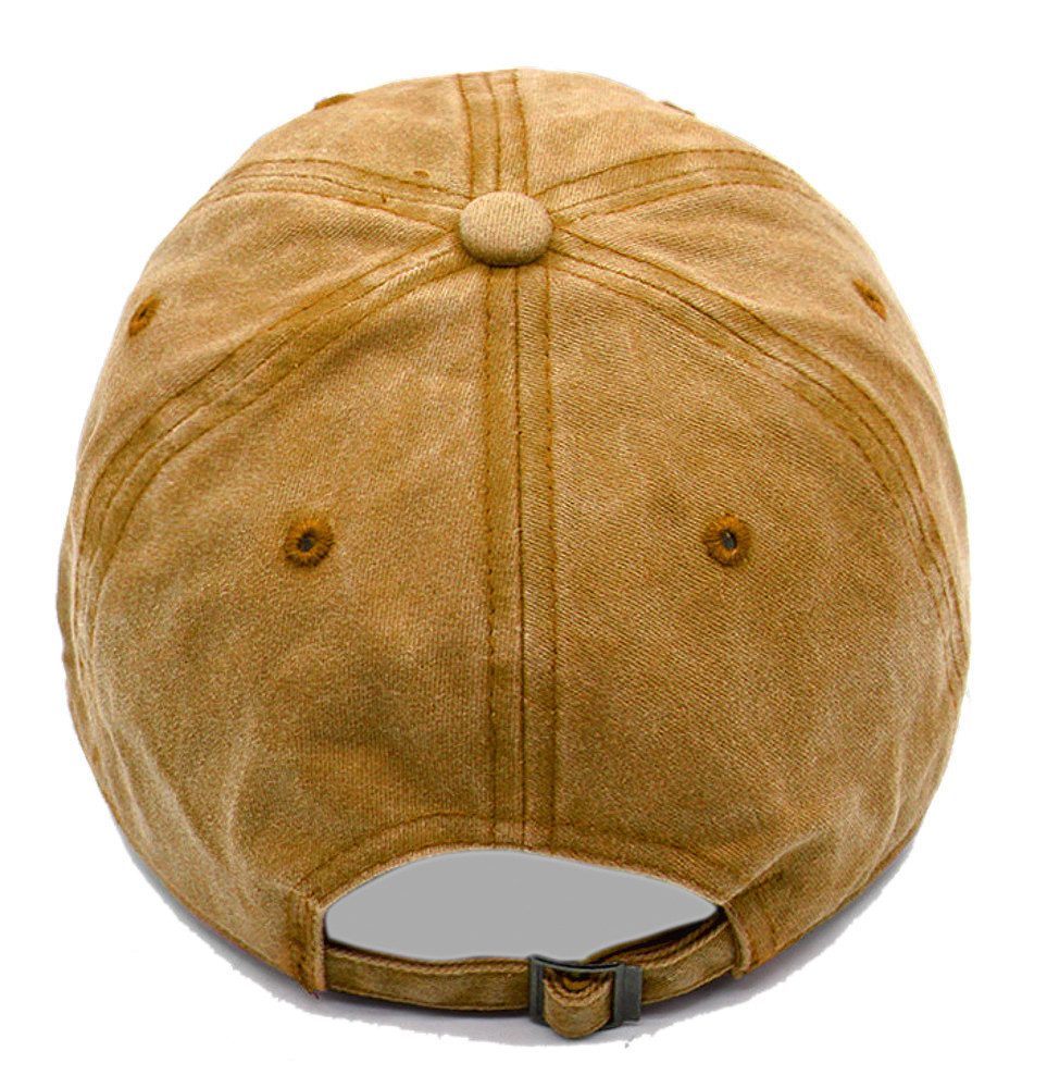 dy_mode Baseball Cap Unisex Baseball Cap in Vintage Washed Look Schirmmütze Sommer mit Belüftungslöcher