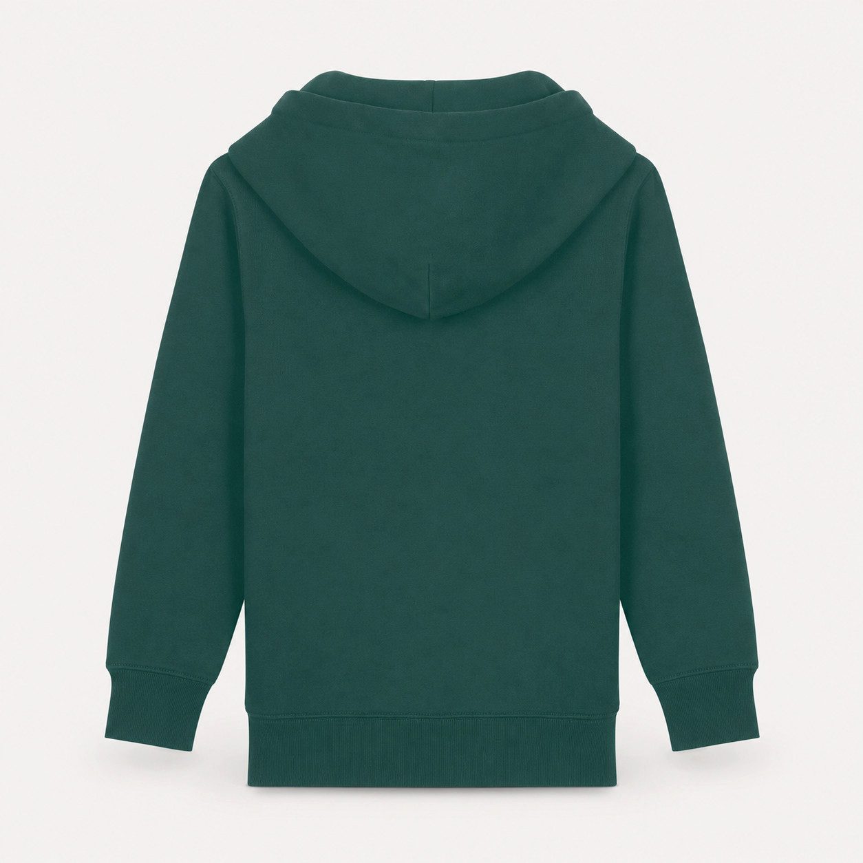Sitztgut Kapuzensweatjacke Kinder Zip-Hoodie aus Bio-Baumwolle (1-tlg) Doppellagige Kapuze, Metallreißverschluss und Kängurutaschen