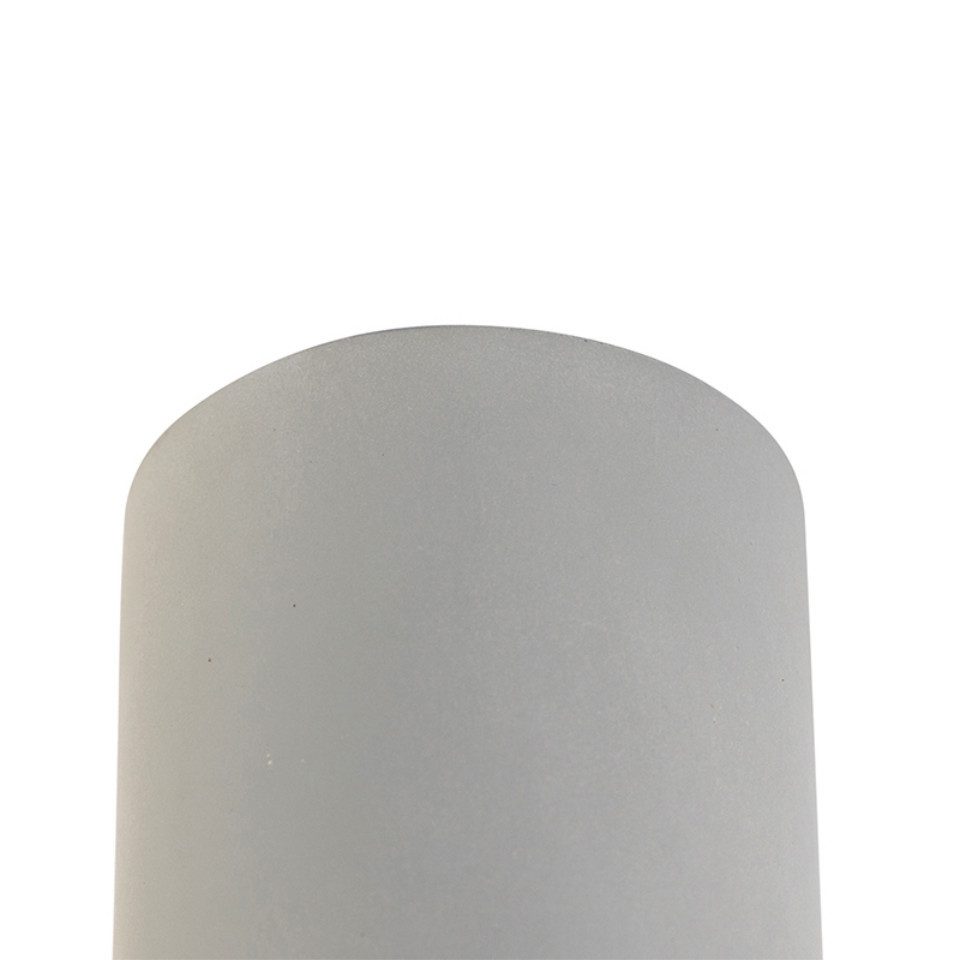 Qazqa LED Aufbaustrahler Deep, ohne Leuchtmittel, Warmweiß, QAZQA Aufbau­spot, gu10, Grau, Stein/Beton, Landhaus