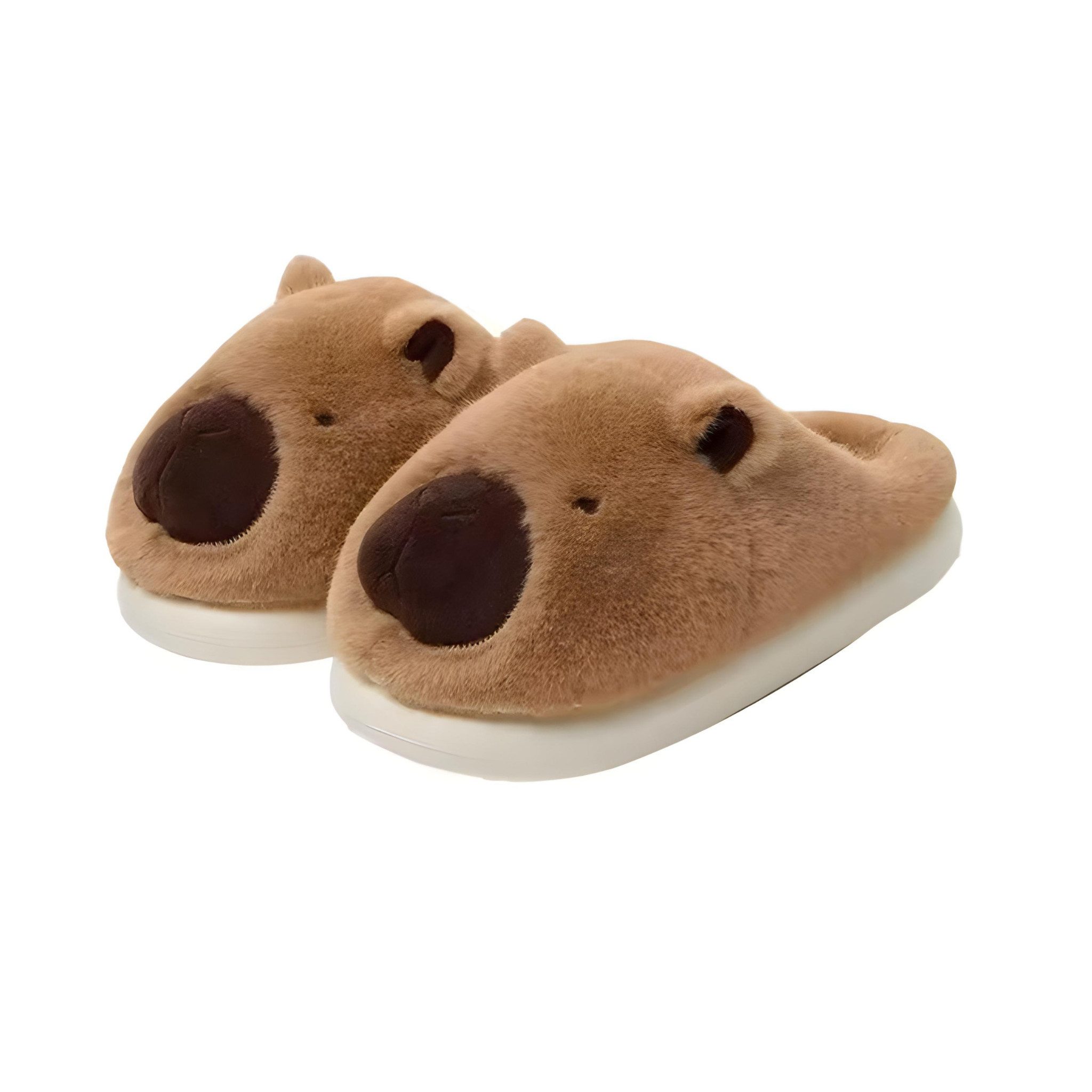 NEXORA Kuschelige Plüsch-Hausschuhe, Bequeme Pantoffeln Plüsch Hausschuhe (Paar) flauschige Hausschuhe, kuschelig