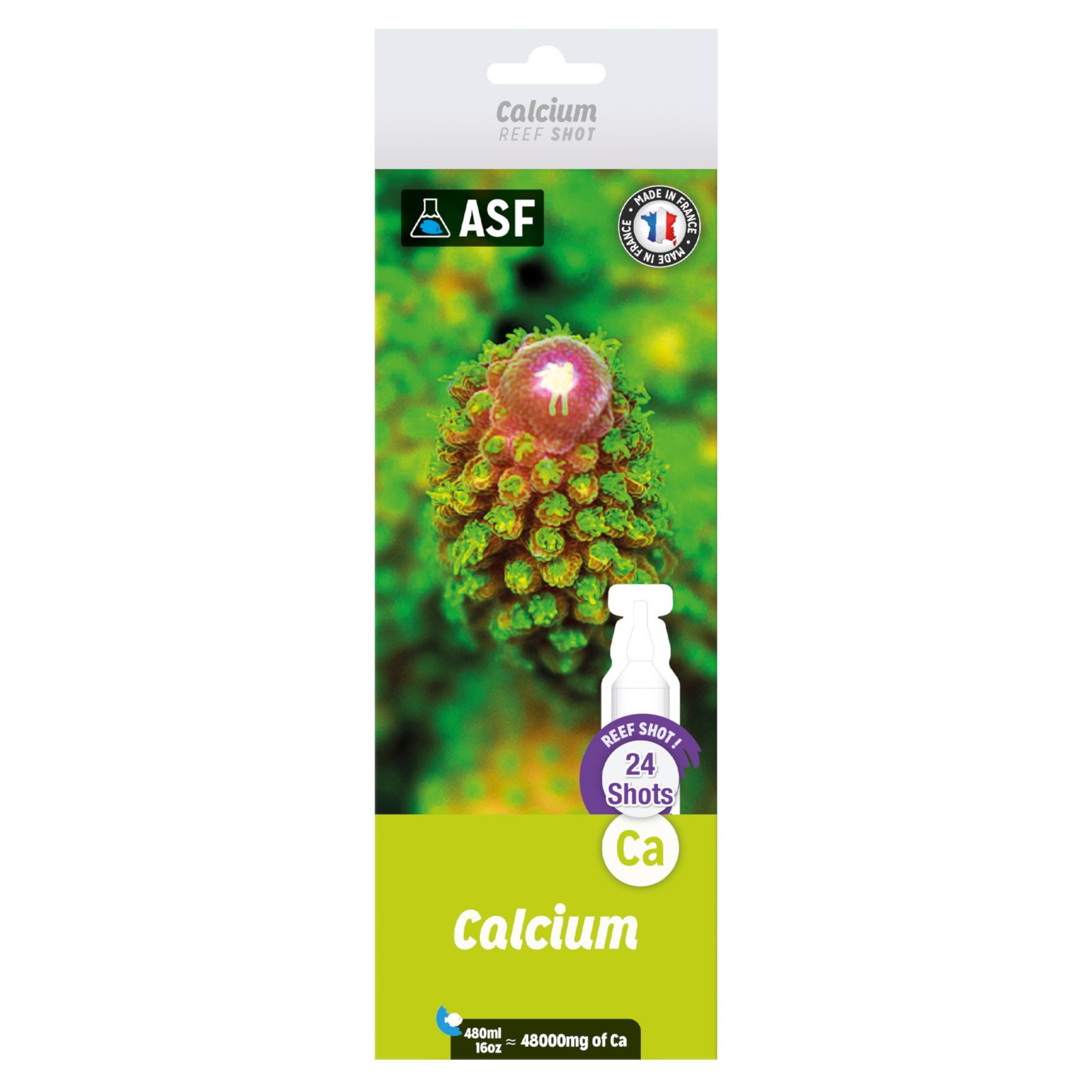 Aquarium Systems Aquariumpflege Calcium shots, 24x 20 ml