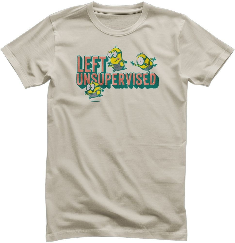 Minions T-Shirt Minions Left Unsupervised T-Shirt