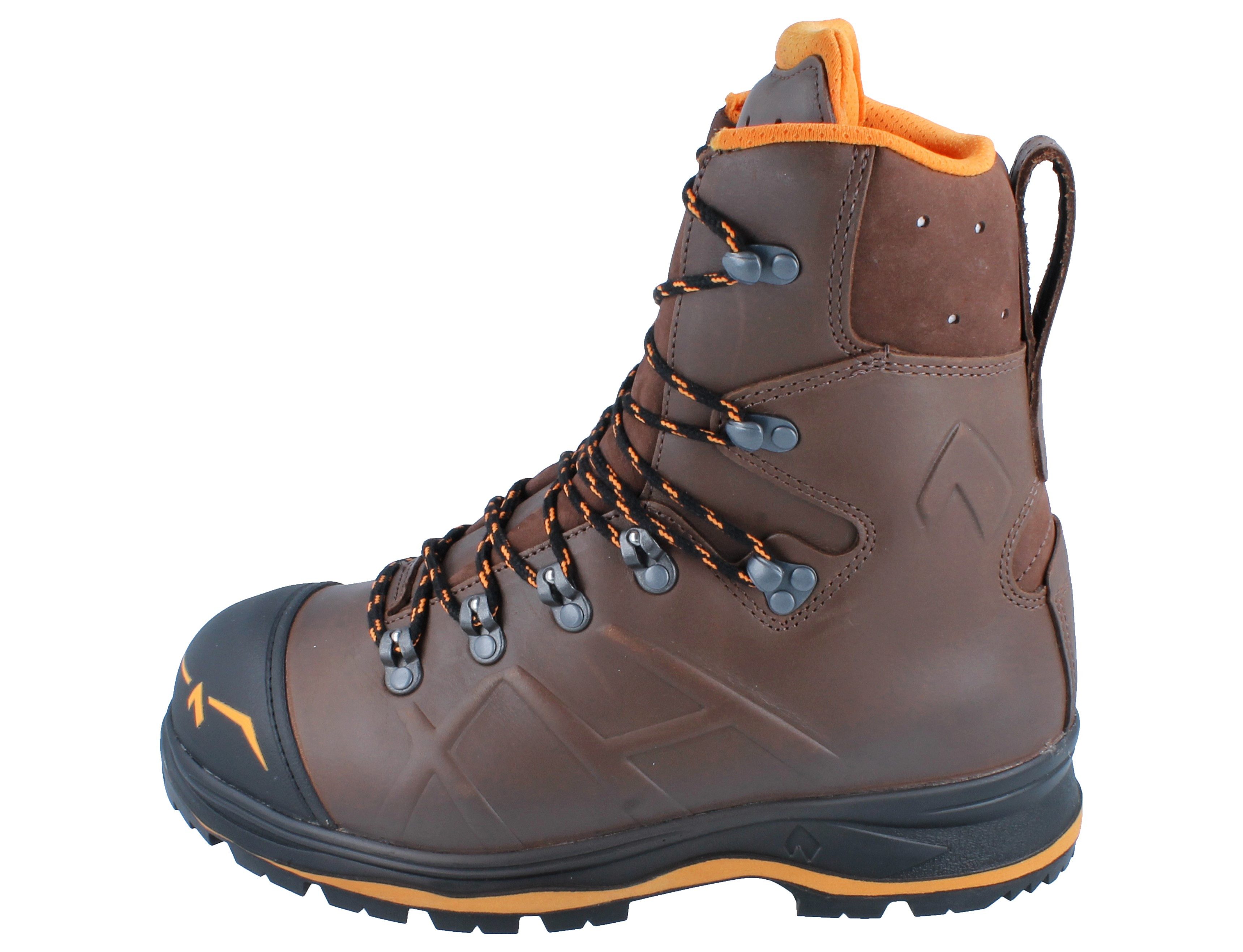 haix HAIX Trekker Mountain 2.0 S3 Schnittschutzstiefel braun/Leder - Schnittschutzstiefel Wasserdicht