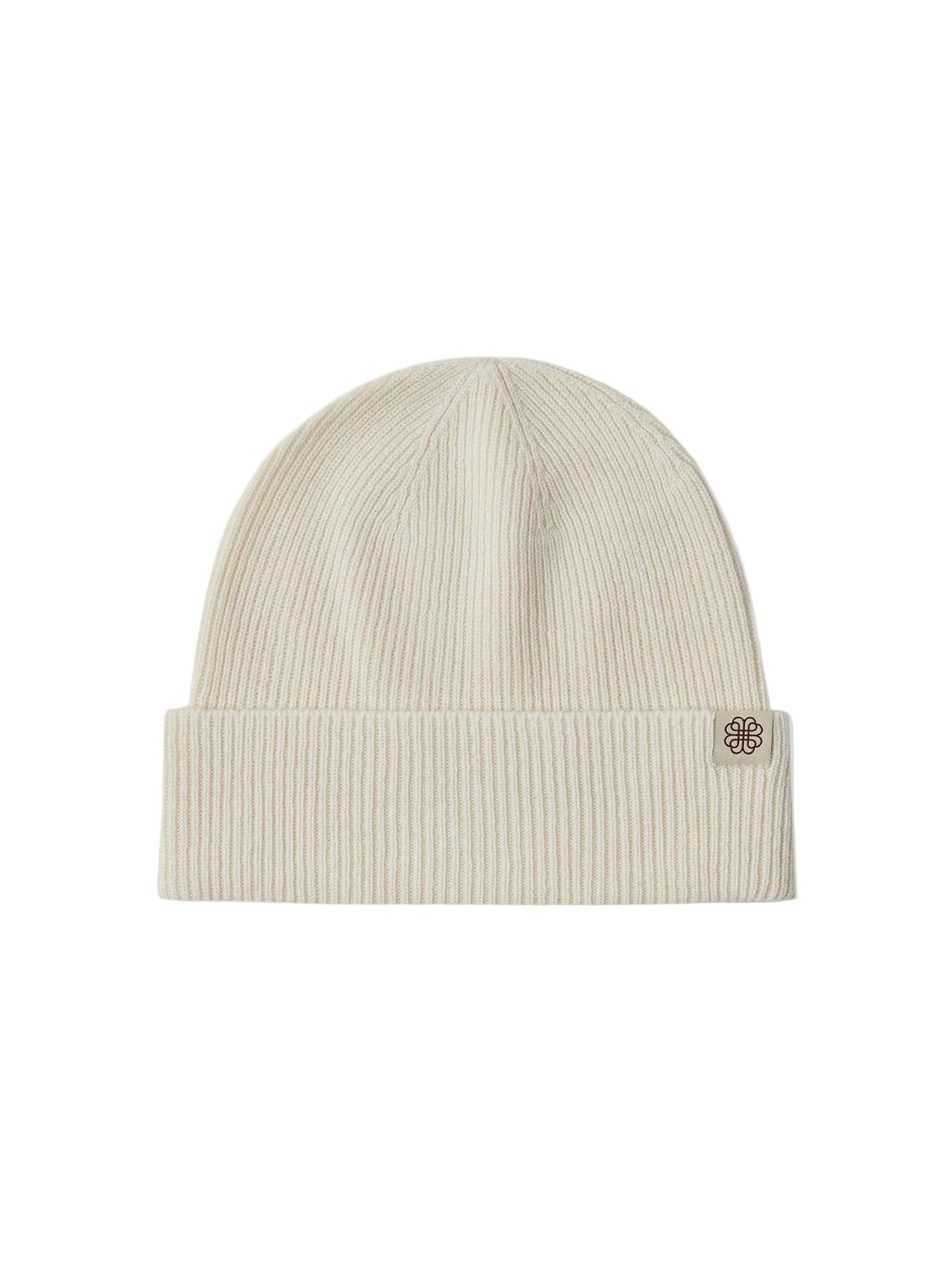 GOBI Cashmere Beanie Rippenstrick Kaschmir Mütze
