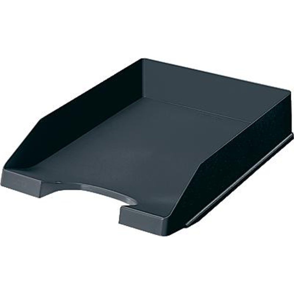 LEITZ Briefablage Plus Standard, A4, Polystyrol, schwarz