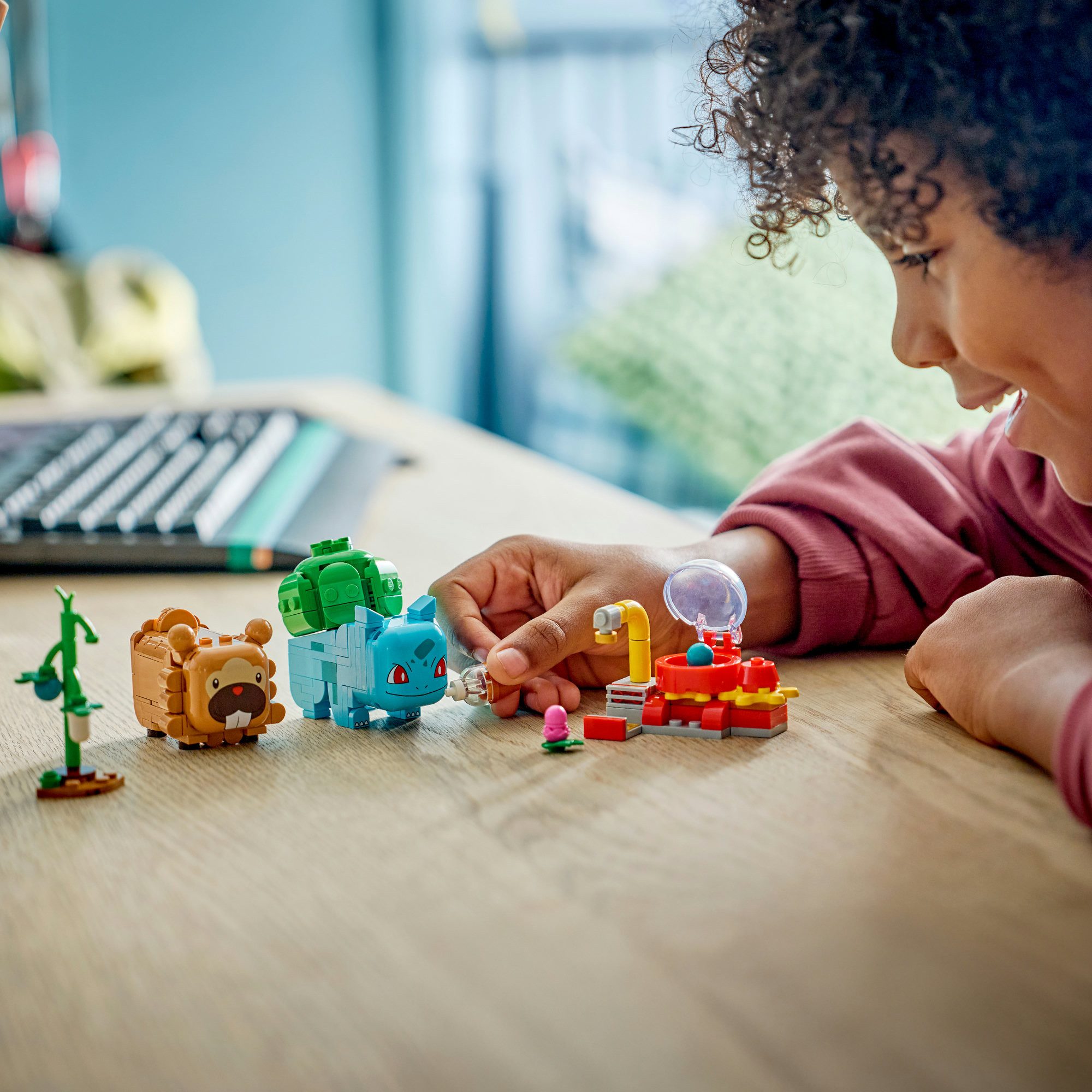 LEGO® SMART Play: Beerenfete mit Bisasam und Bidiza (72155), LEGO Pokémon Konstruktionsspielsteine, (240 St), Mit SMART Brick kombatibel (nicht enthalten)