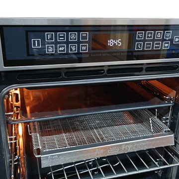 Kaiser Küchengeräte Induktions Herd-Set EH 6306 R +KCT 67 FI La Perle., mit 1-fach-Teleskopauszug, Einbaubackofen,Edelstahl,79L 15 Fkt. +Induktionskochfeld 60 cm