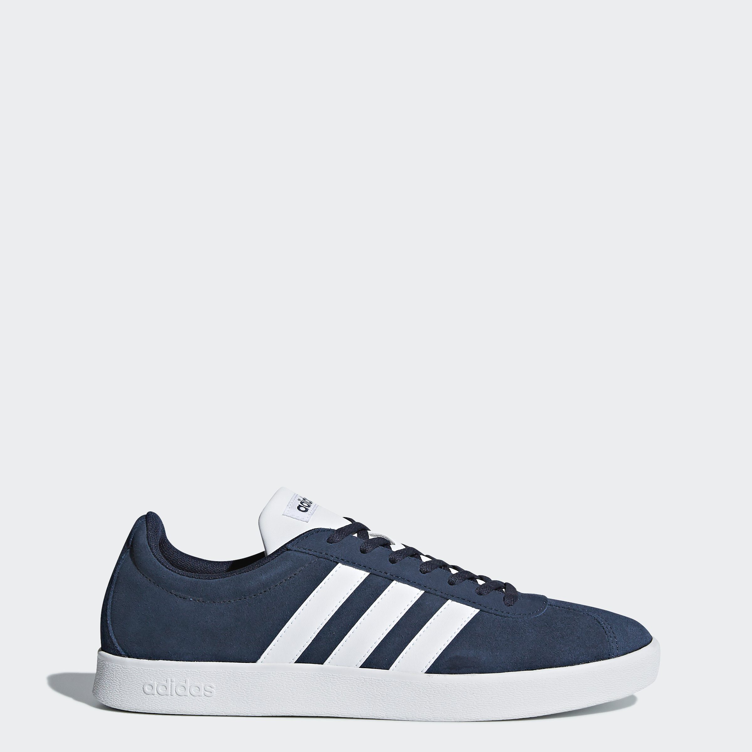 White Sneaker Samba VL adidas White Sportswear auf / 2.0 Collegiate Cloud Navy COURT Design Spuren Cloud adidas des den /