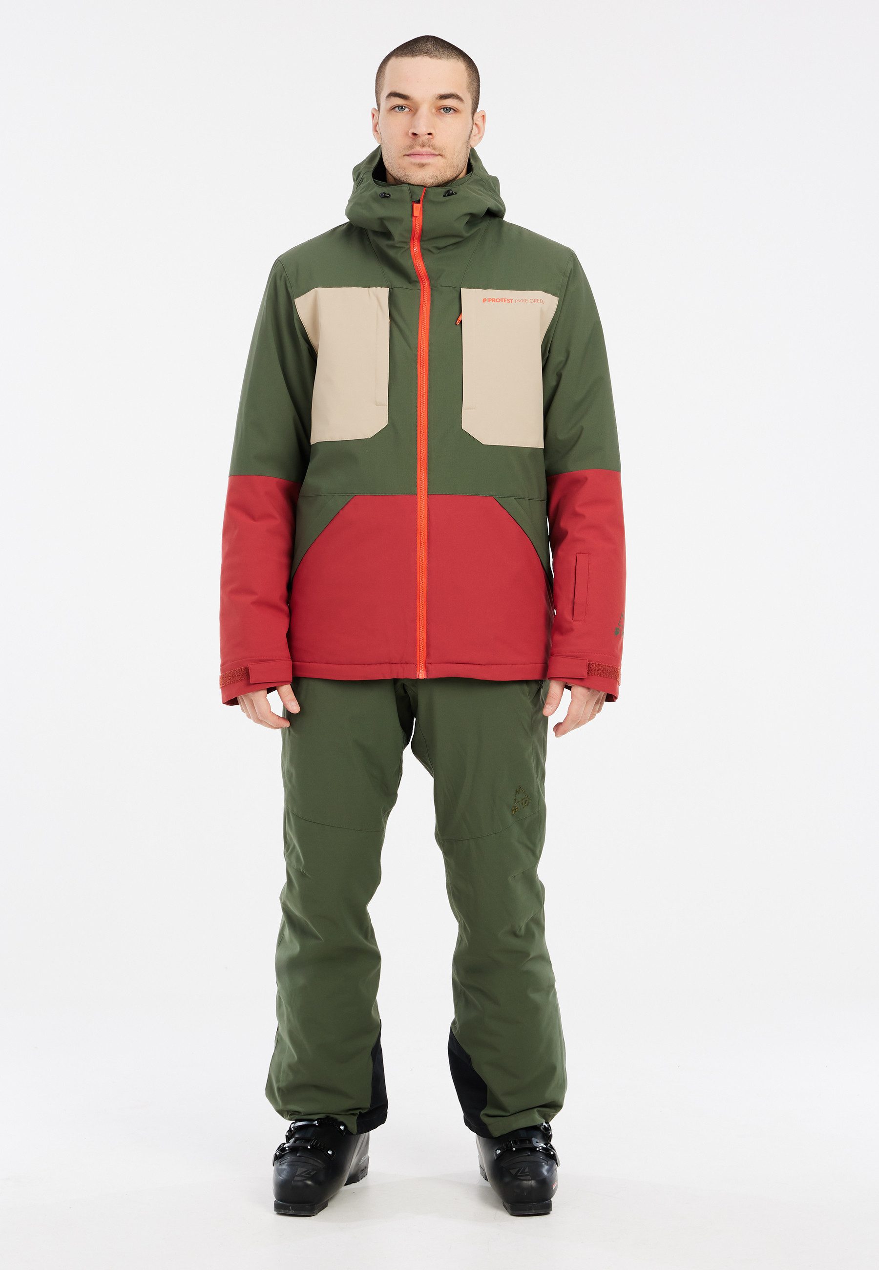 Protest Skijacke PRTENSTONE (1-St) Chest pocket