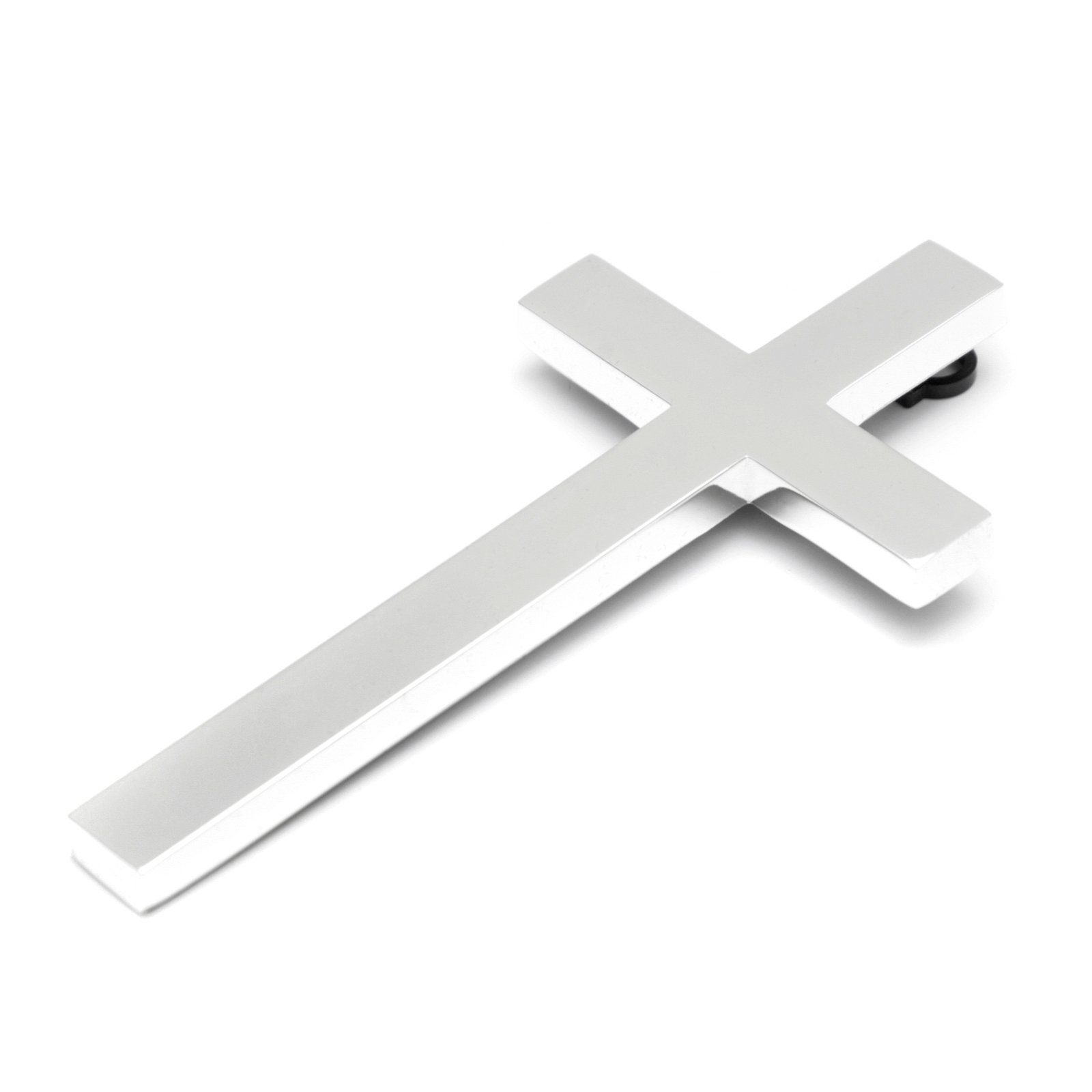 Brillibrum Wanddekoobjekt Kruzifix aus Metall versilbert Wandkreuz Silber J günstig online kaufen