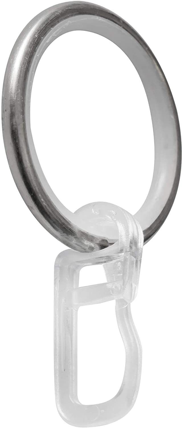 Garduna Gardinenring Edelstahl-Optik, für Ø16 & Ø20mm Gardinenstangen, (Set günstig online kaufen