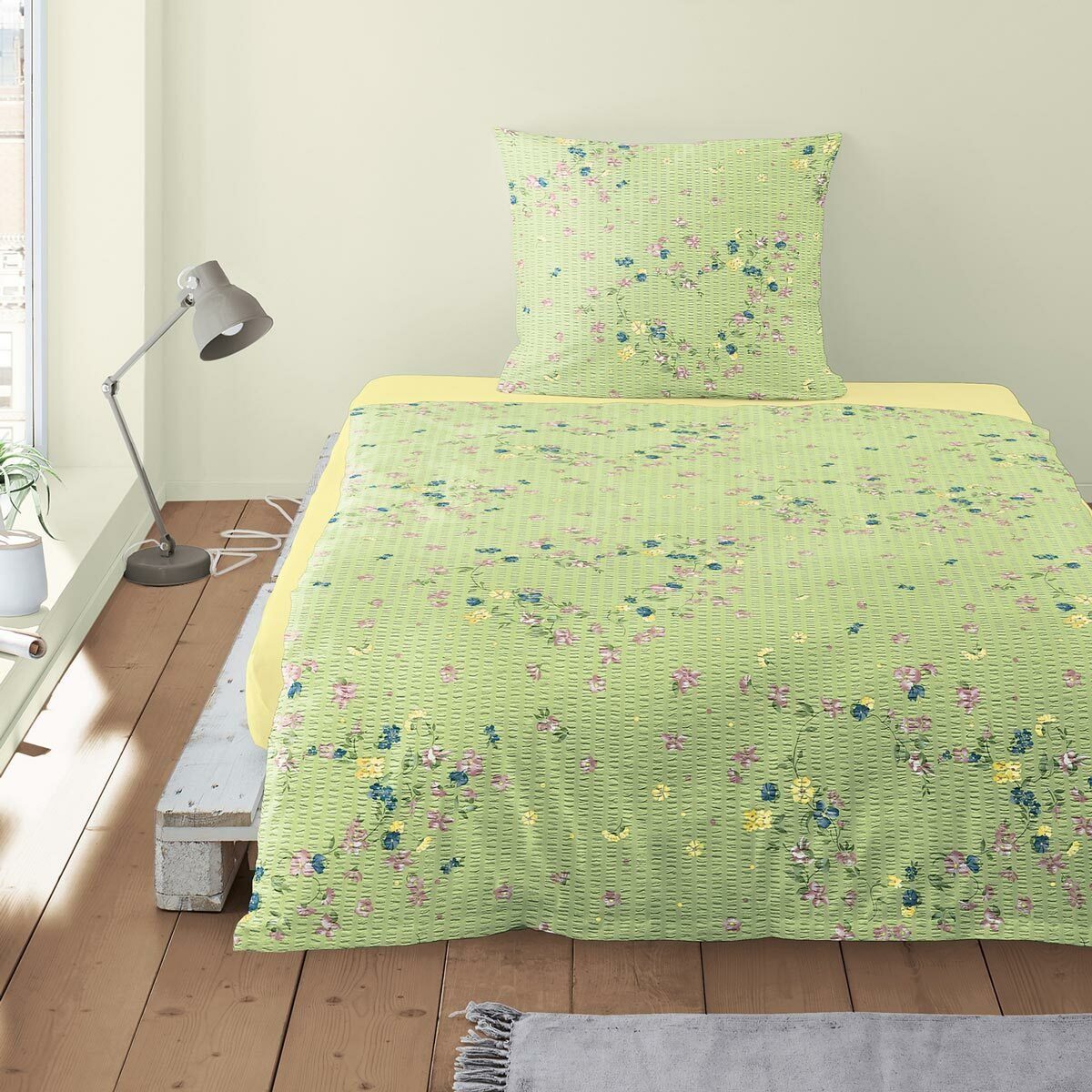 Biancheria da letto titan 250x200,2x60x80 PIANO Mako-Soft-Seersucker