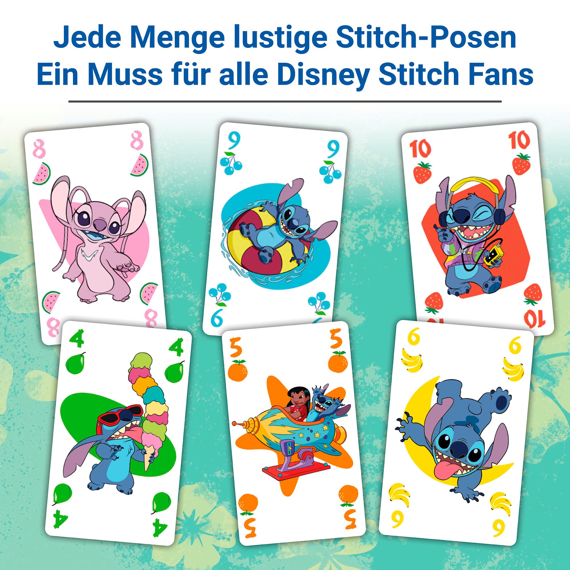 Ravensburger Spiel Disney Stitch Level 8®, Kartenspiel, Made in Europe