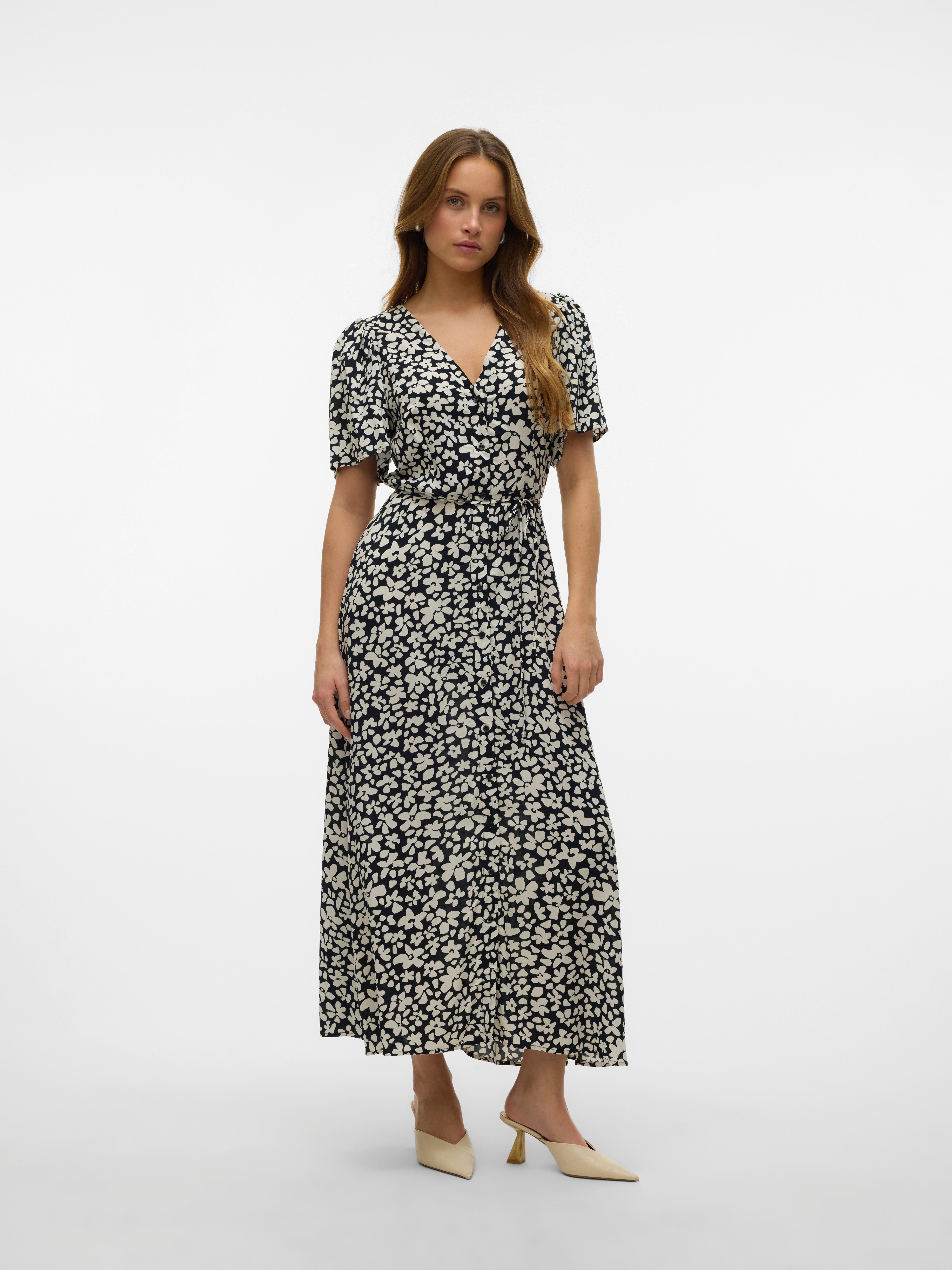 Vero Moda Sommerkleid VMALBA SS CALF günstig online kaufen