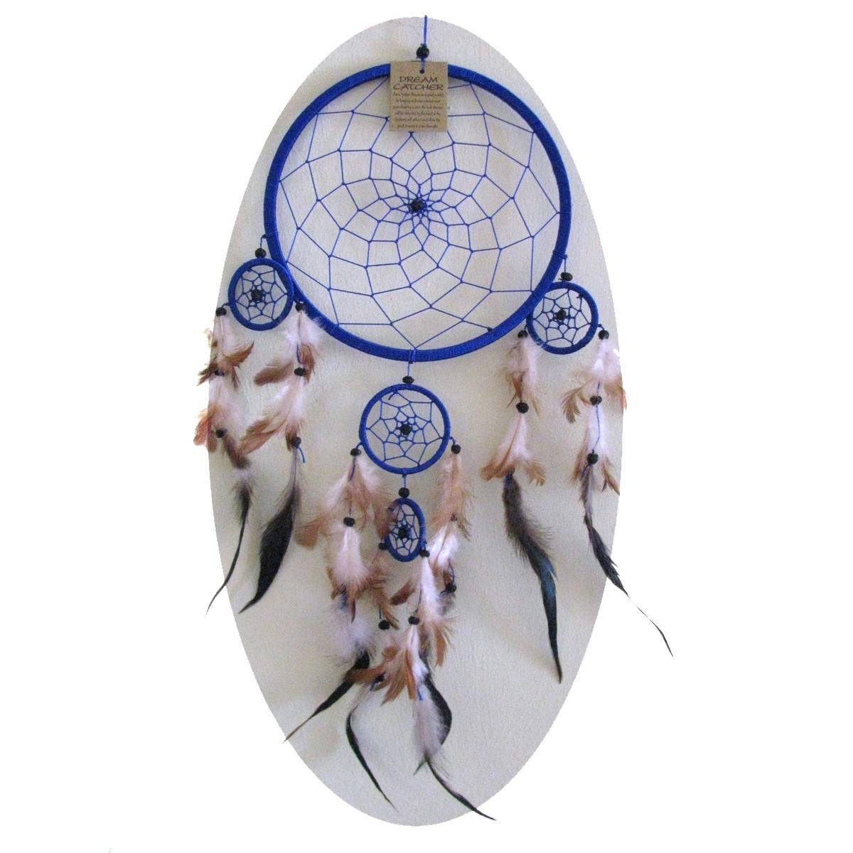 SIMANDRA Hängedekoration Traumfänger (16 cm), L: 40 cm