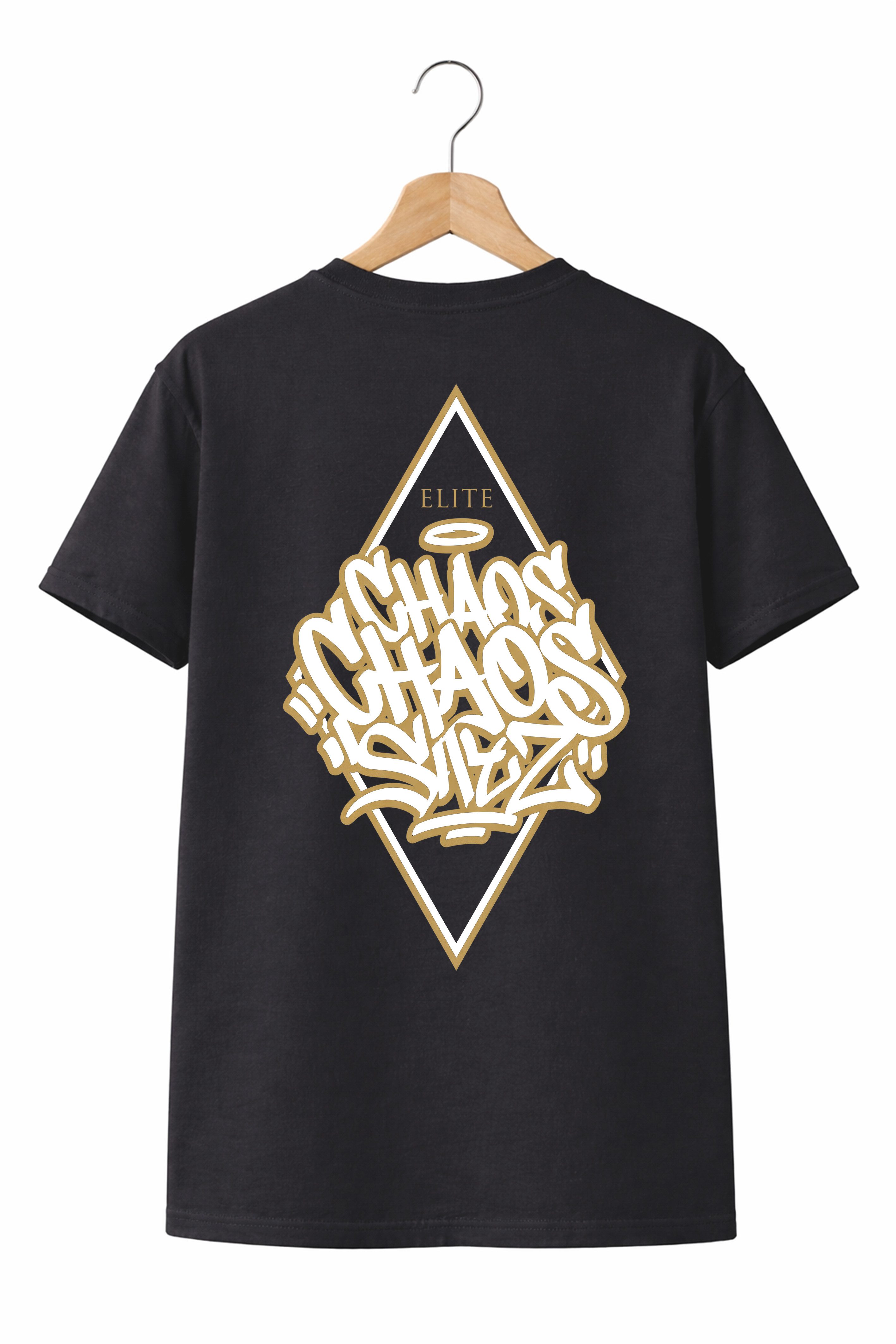 Banco T-Shirt Herren Shirt Rundhals Sommer Basic "Chaos " (Einzelartikel) aus 100% Baumwolle