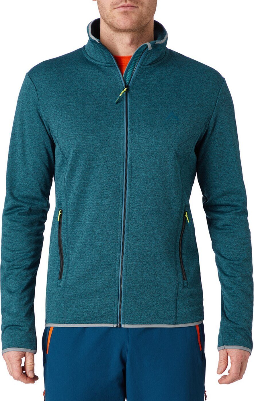 Strickjacke McKINLEY ux Roto PETROL/ MELANGE/BLUE III He.-Fleece-Jacke