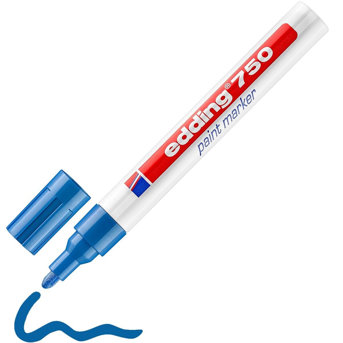 edding Lackmarker 750, (1-tlg), Strichstärke 2-4 mm, wasserfest