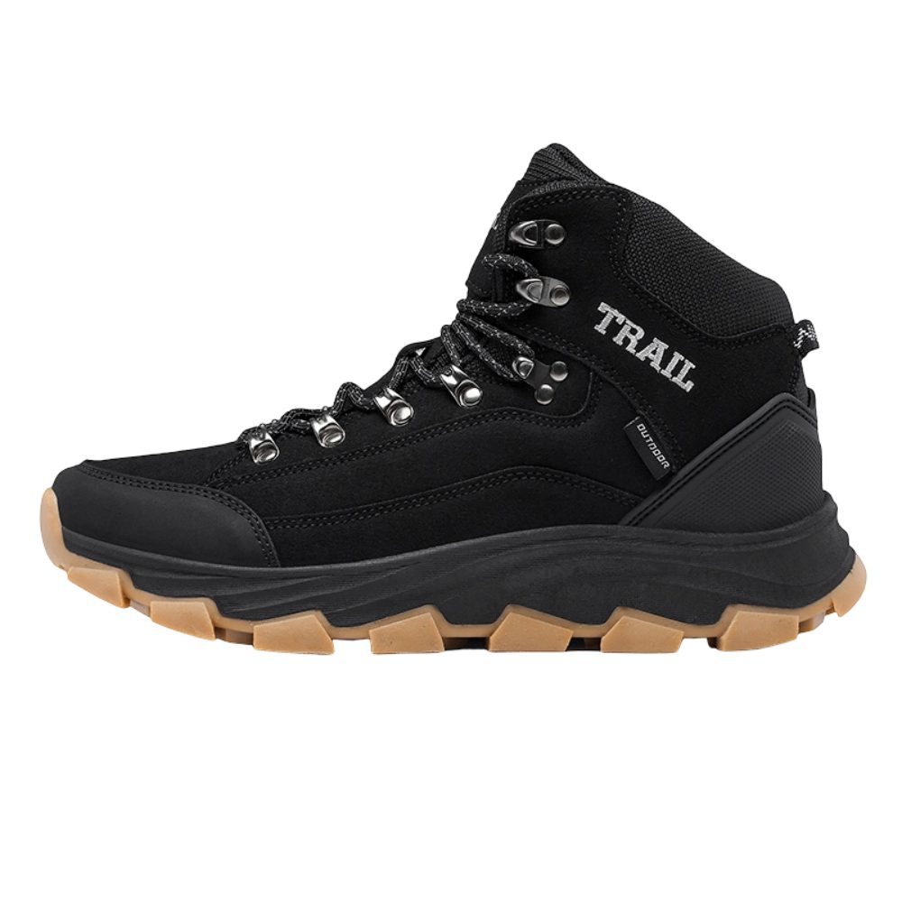 HUSK'SWARE Robustes Outdoor-Design Wanderstiefel (Griffige Profilsohle) Bequemer Tragekomfort