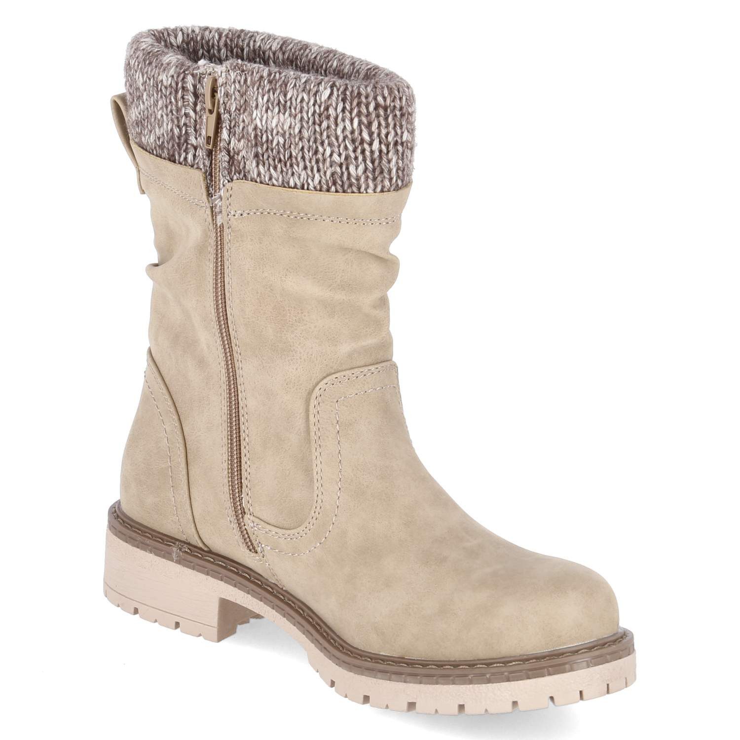 Jane Klain Jane Klain 254743000/328 Damen Textil & Synthetik brown Winterstiefel – Bild 5 von 5