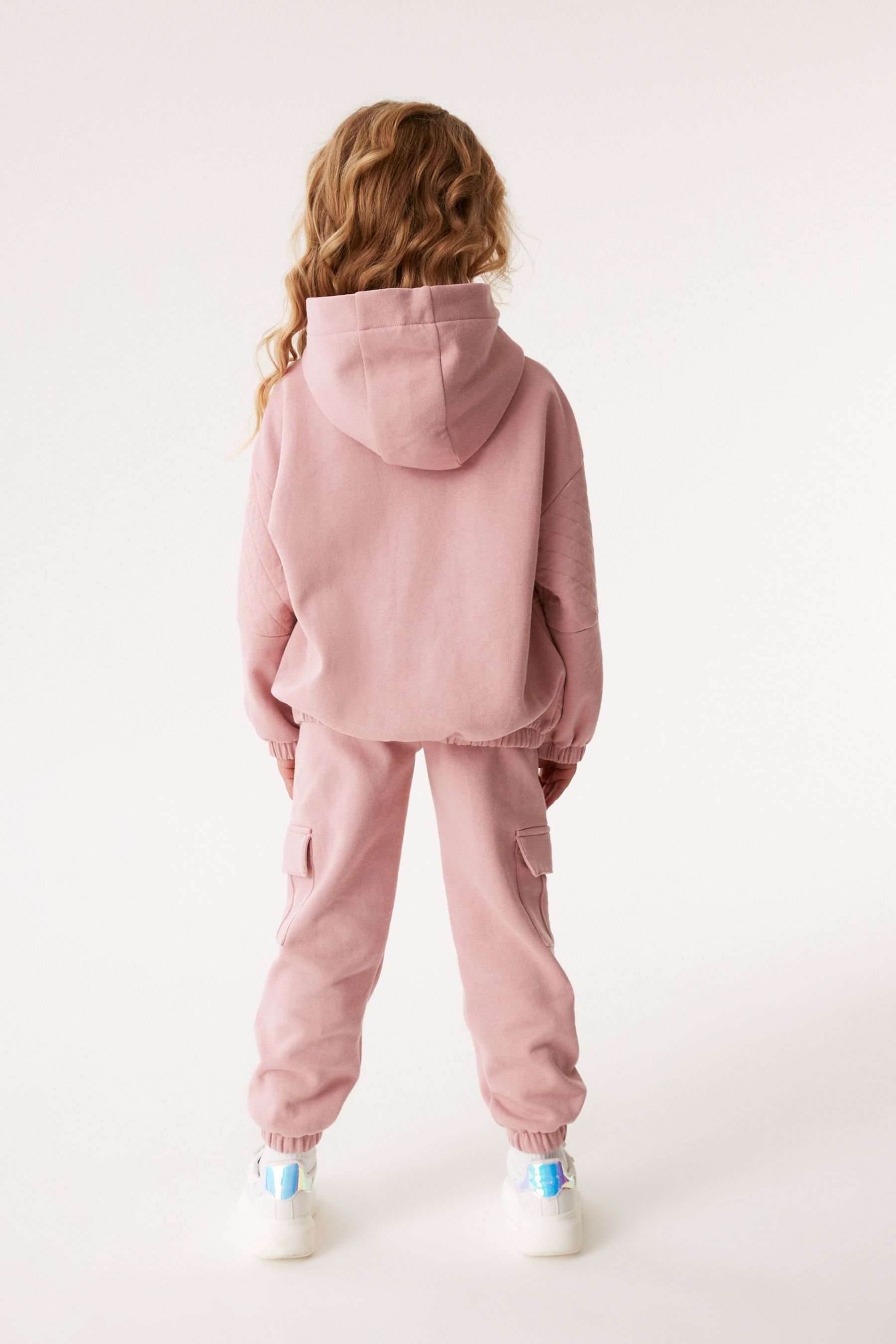 Pink (1-tlg) Kapuzensweatshirt Utility-Kapuzensweatshirt Next