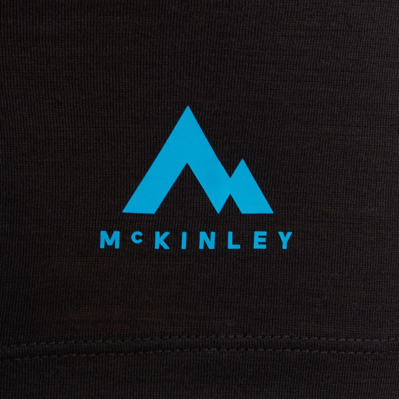 Kurzarmshirt NIGHT TEE BLACK Shane He.-T-Shirt McKINLEY M