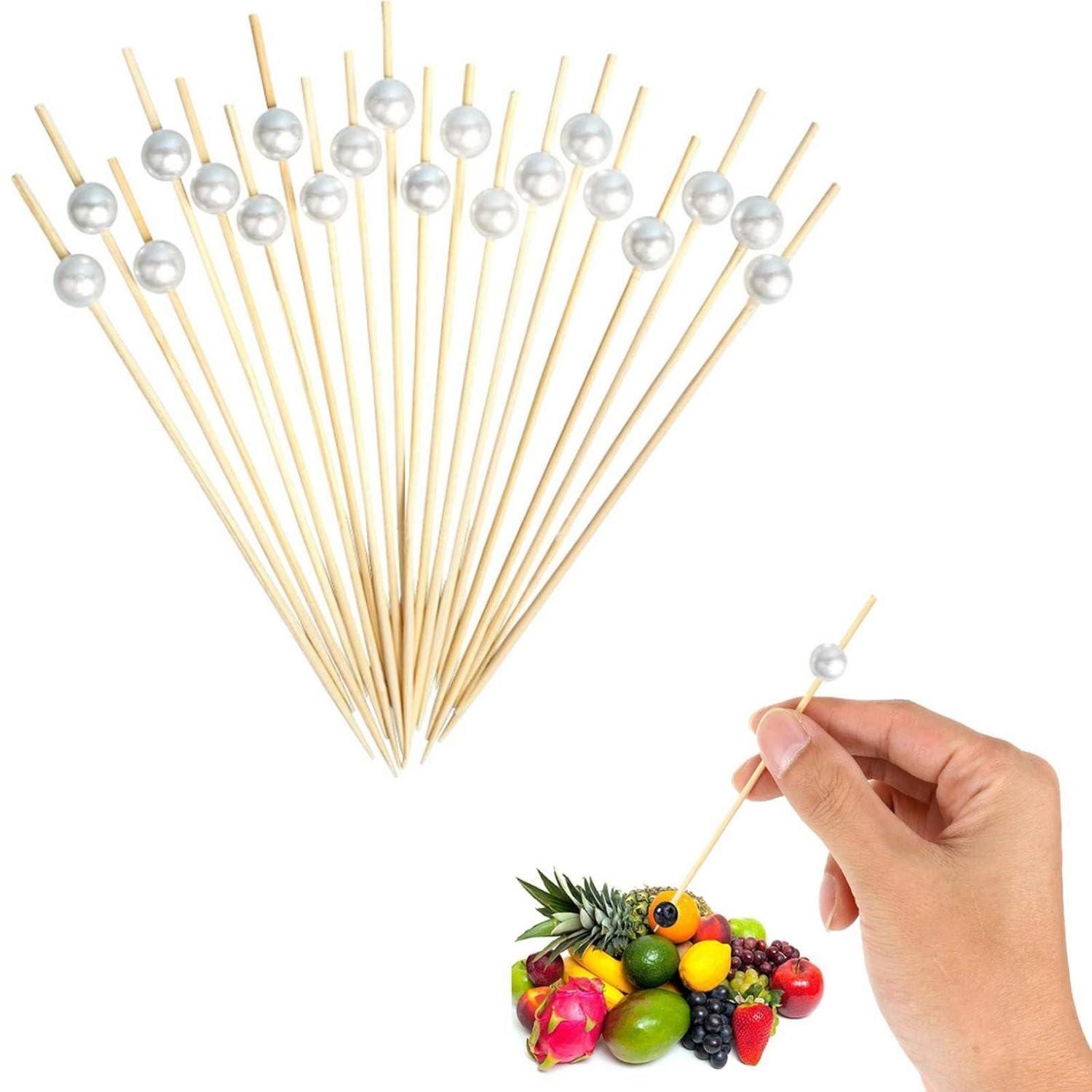 LuxusKollektion Partyspieße Cocktailspieße Holz