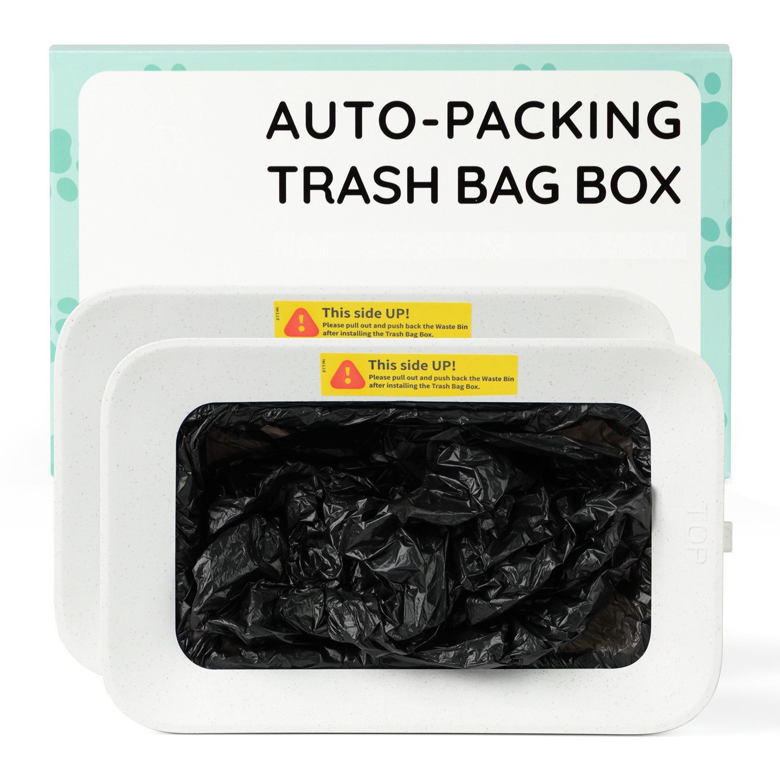 AmiCura Katzentoilette Katzentoilette, 2er-Pack Müllbox für Amicura Cura2 Katzenklo