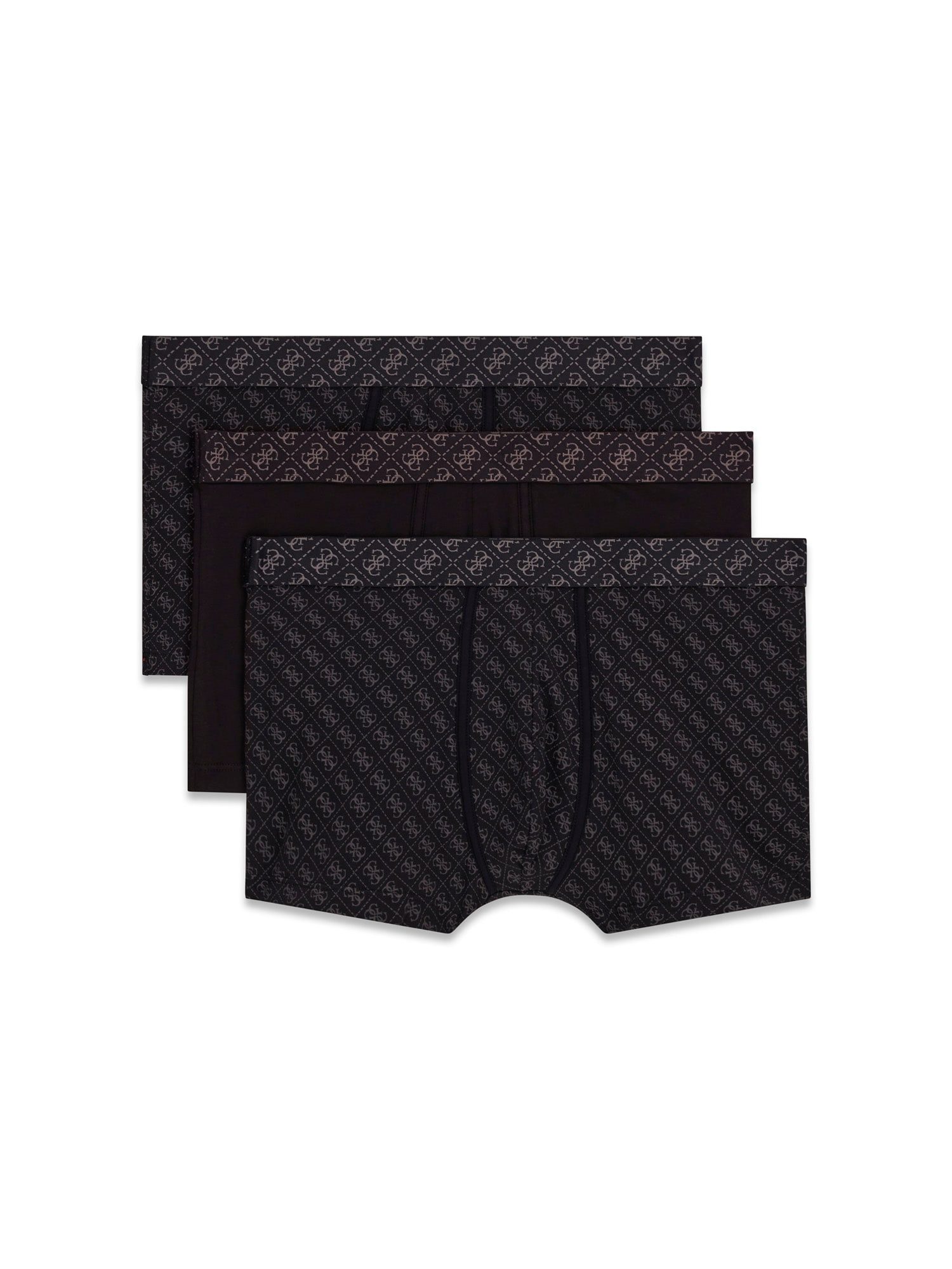 Guess Boxershorts BOXER TRUNK 3 PACK PRINT (Packung, 3-St) aus Baumwolljersey mit Stretch