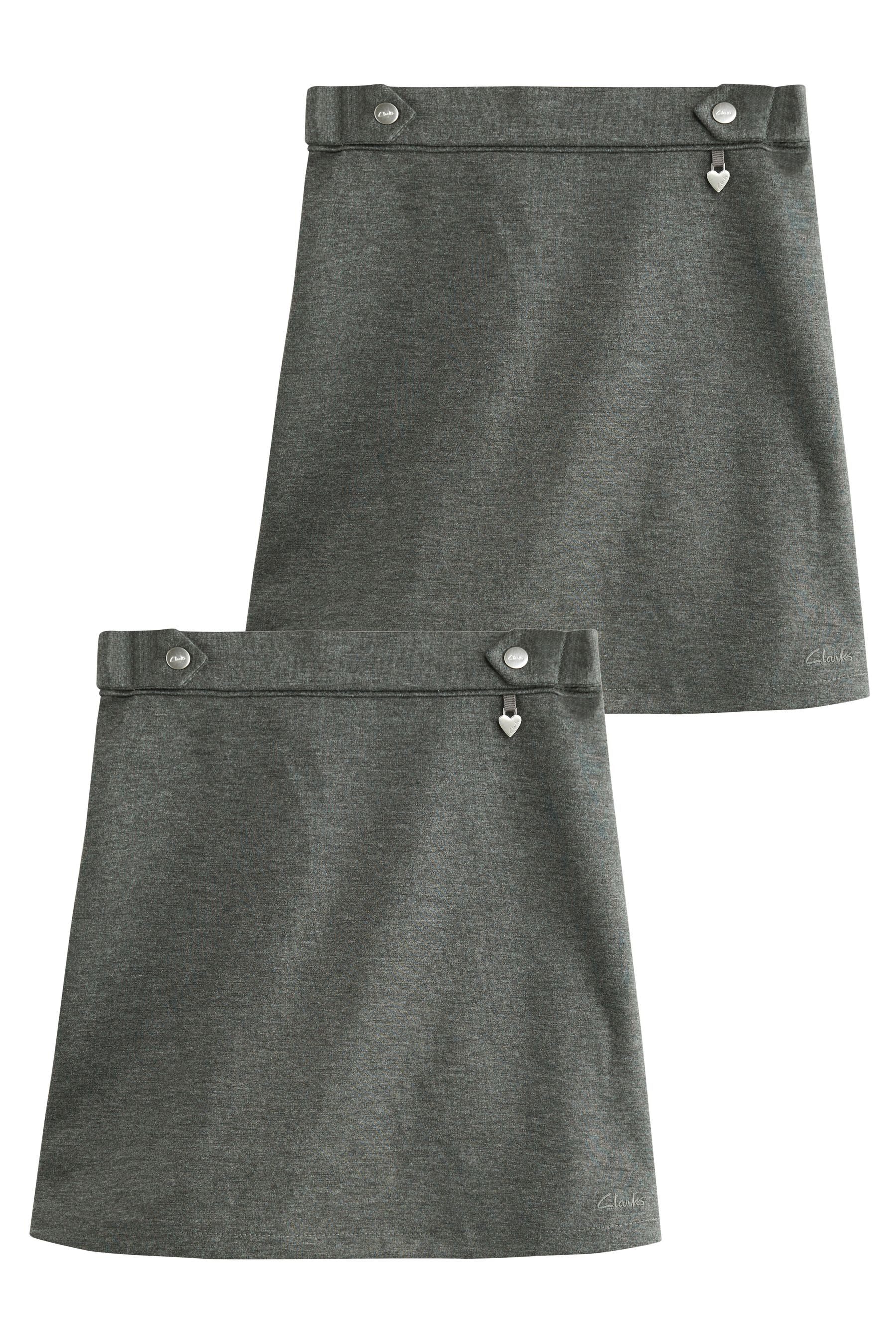 Bleistiftrock Clarks Ponte-Schlupfrock, Bleistift-Stil, 2er-Pack