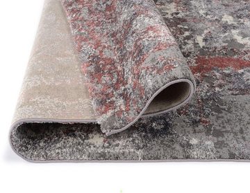 Teppich »Juwel Liray«, OCI DIE TEPPICHMARKE, rechteckig, Höhe: 20 mm, Kurzflor, Wohnzimmer, Marmor Optik, Hoch Tief Effekt