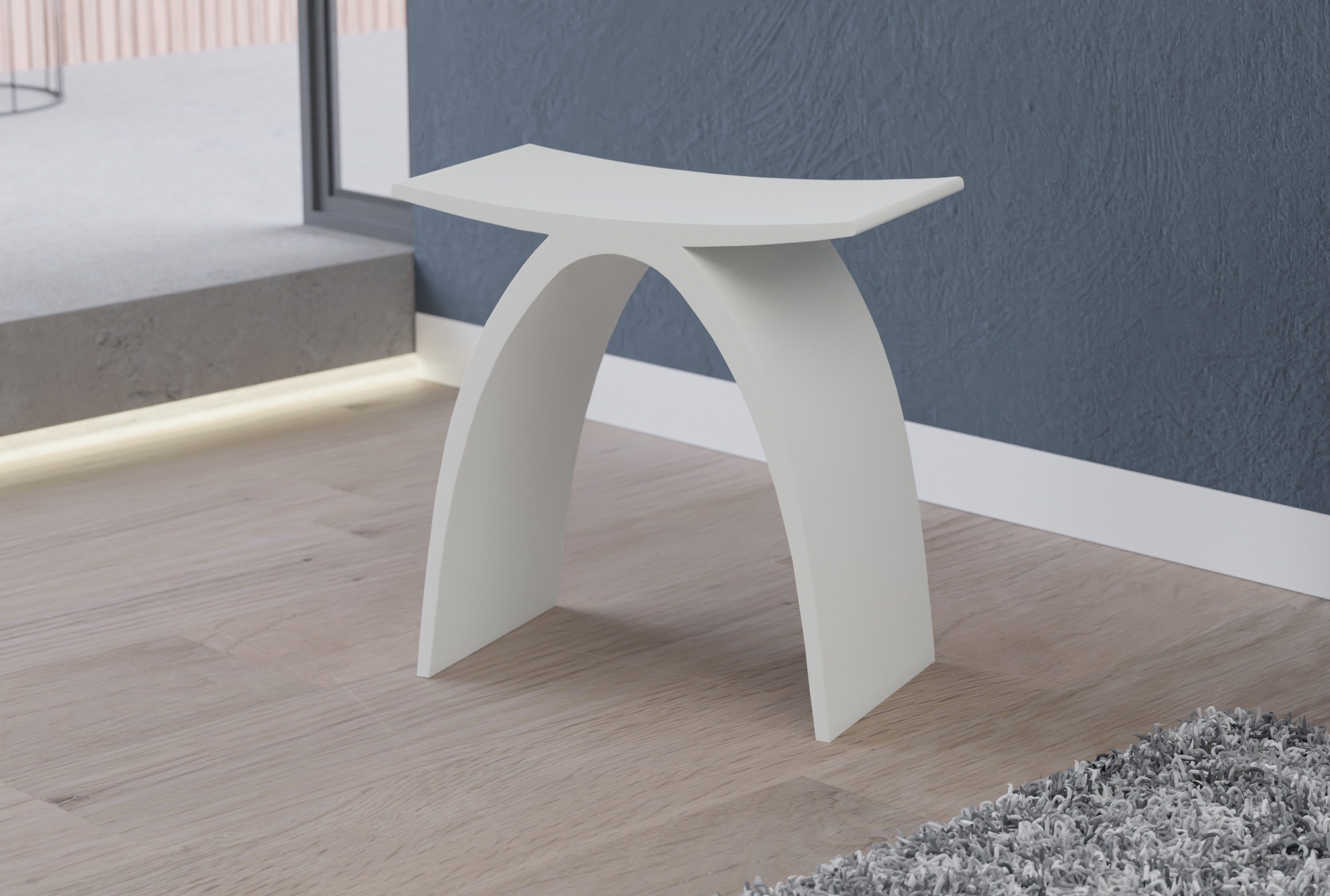 Bernstein Badhocker PB4001 (einsetzbar als Ablage- oder Sitzfläche), aus Mi günstig online kaufen