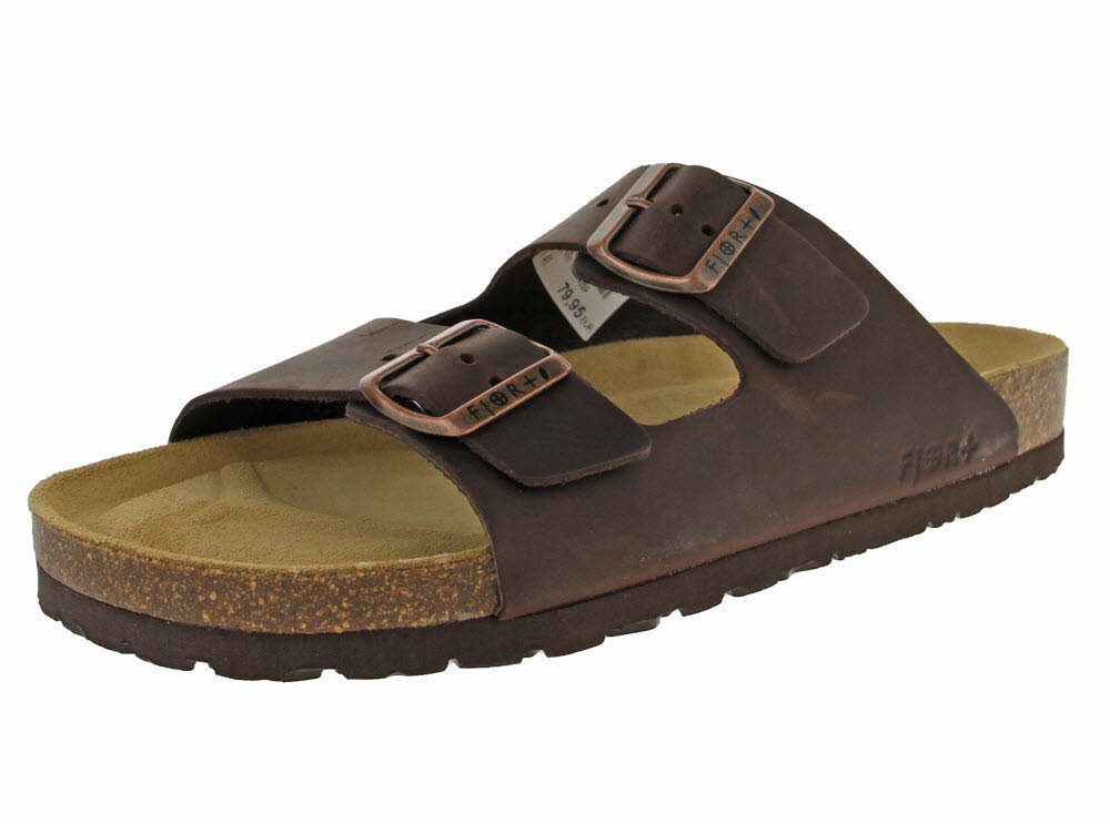 Fjort Herren Pantolette mit Lederfußbett Pantolette