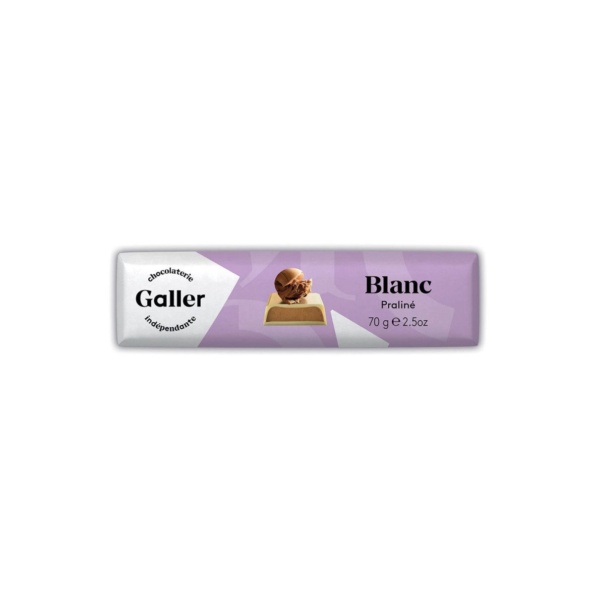 Galler Schokolade Galler White Praliné, 70 g