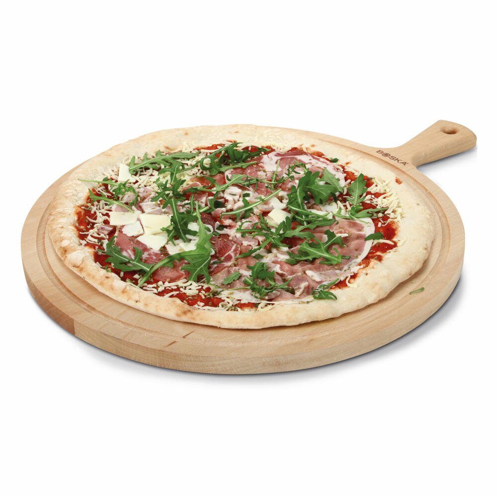 Explore HOLLAND XL Buchenholz BOSKA Pizza cm, Amigo 53.5 Pizzaschneidebrett Collection
