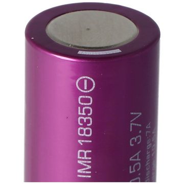 EFEST Efest Purple IMR18350 - 700mAh 3,7V Li-Ion-Akku (Pluspol flach) Akku 700 mAh (3,7 V)