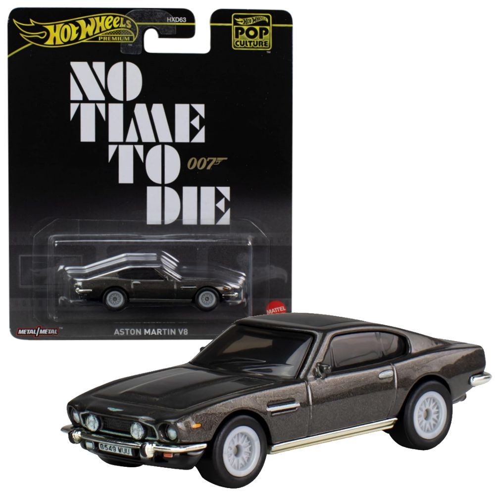 Hot Wheels Spielzeug-Rennwagen Ashton Martin V8 HVJ36 Hot Wheels Pop Cultur günstig online kaufen