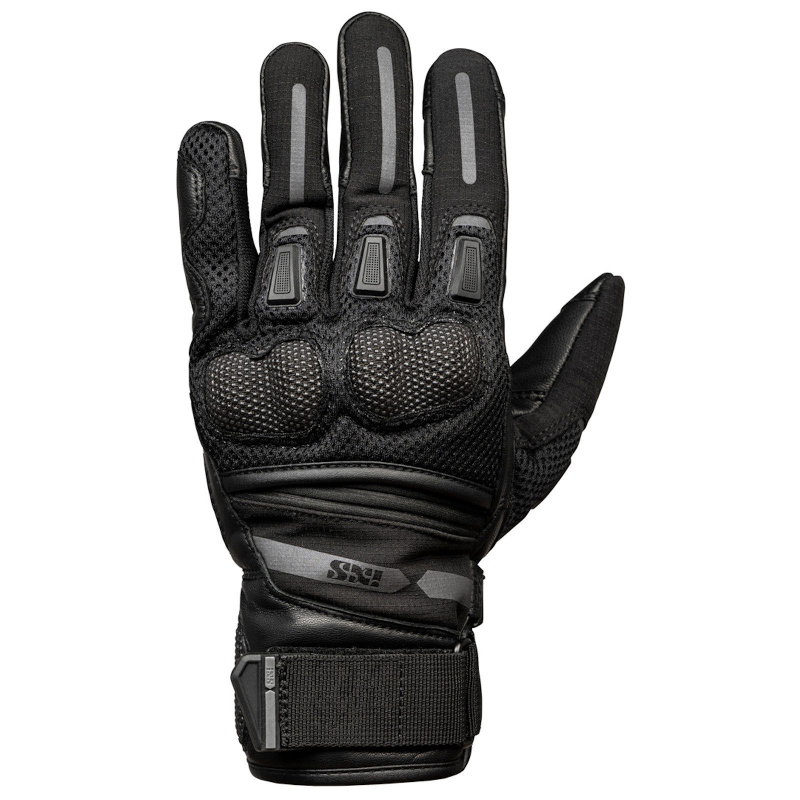 IXS Motorradhandschuhe iXS Montevideo-Air 2.0 Motorradhandschuhe Schwarz atmungsaktiv