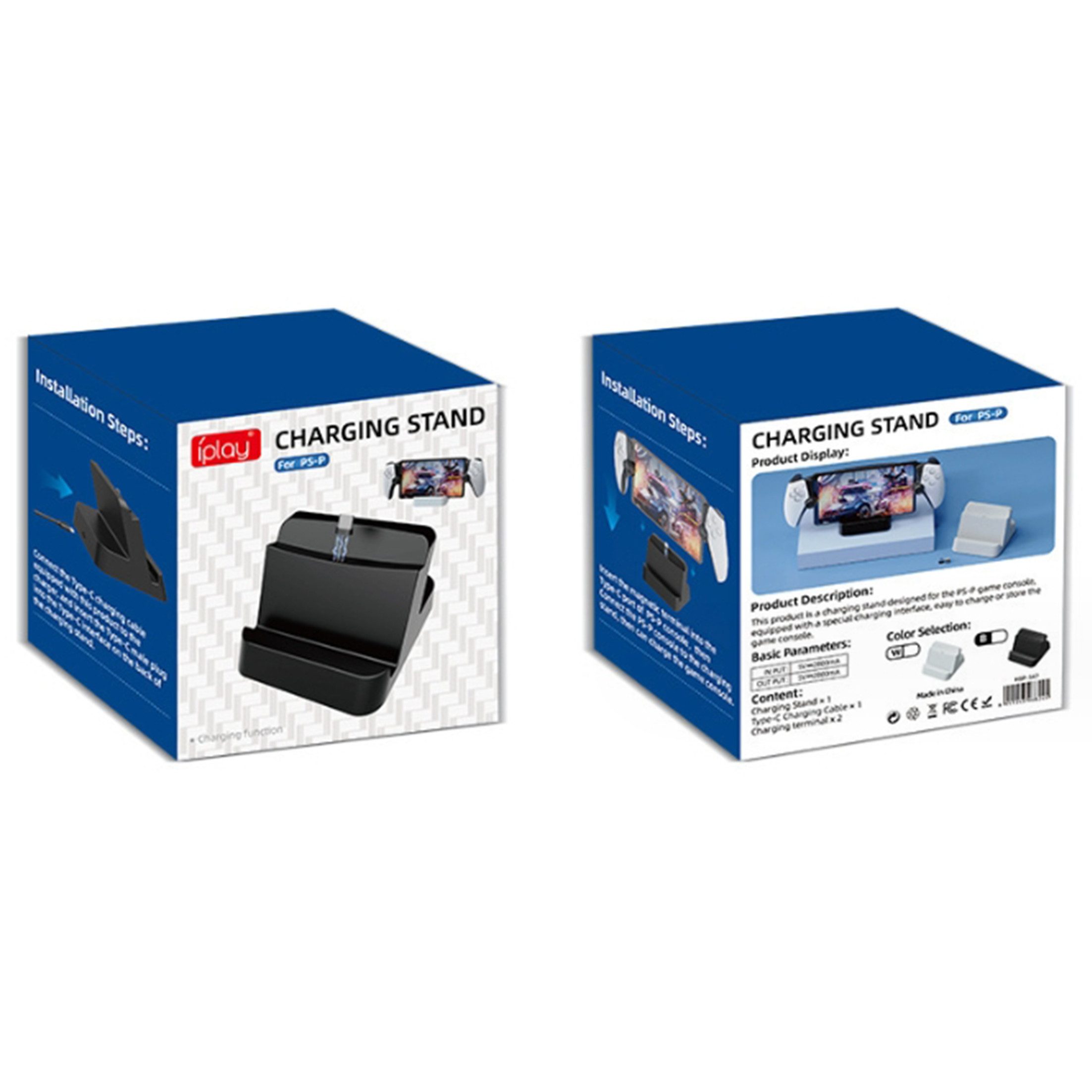 KINSI PS5 Portal Ladestation,Schnellladestation&Halterung für PS5 Portal Controller-Ladestation